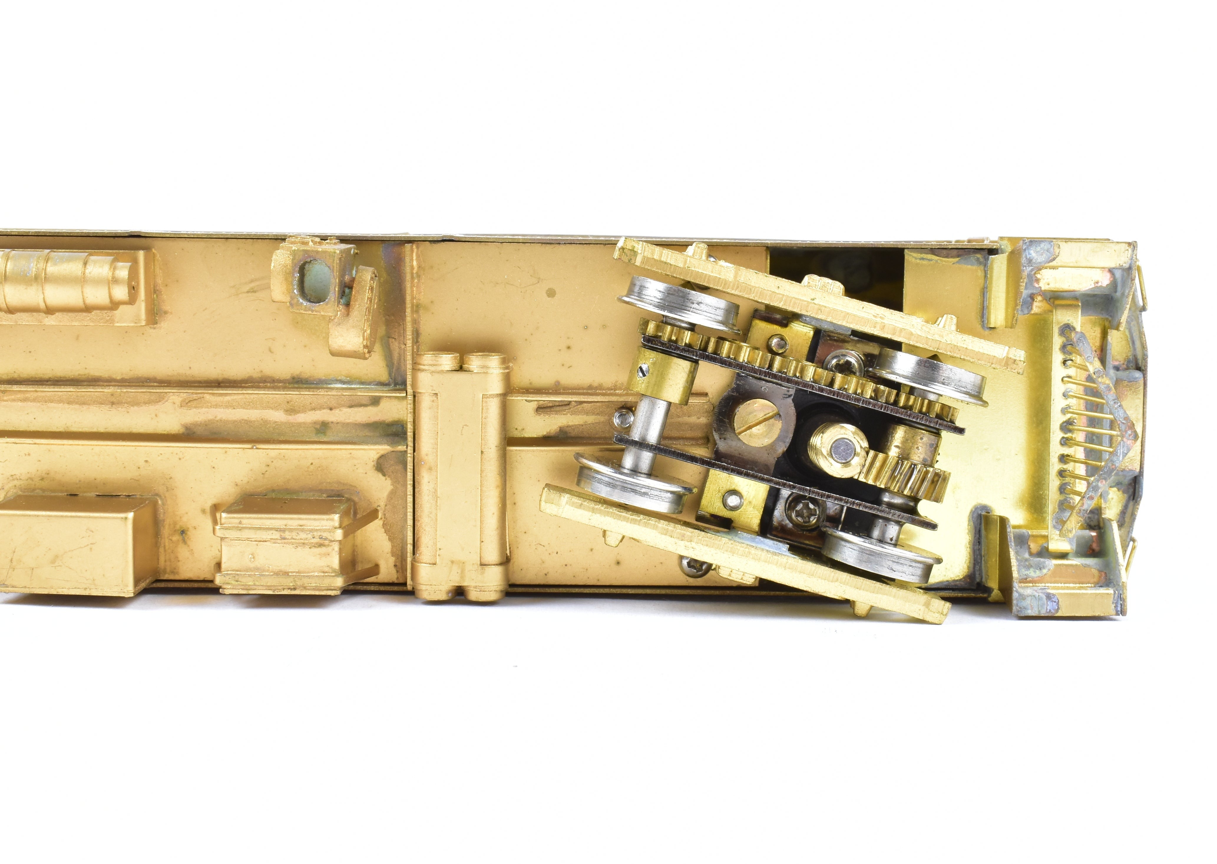 HO Scale Brass NPP Nickel - Plated South Shore Line #100 Combine Model