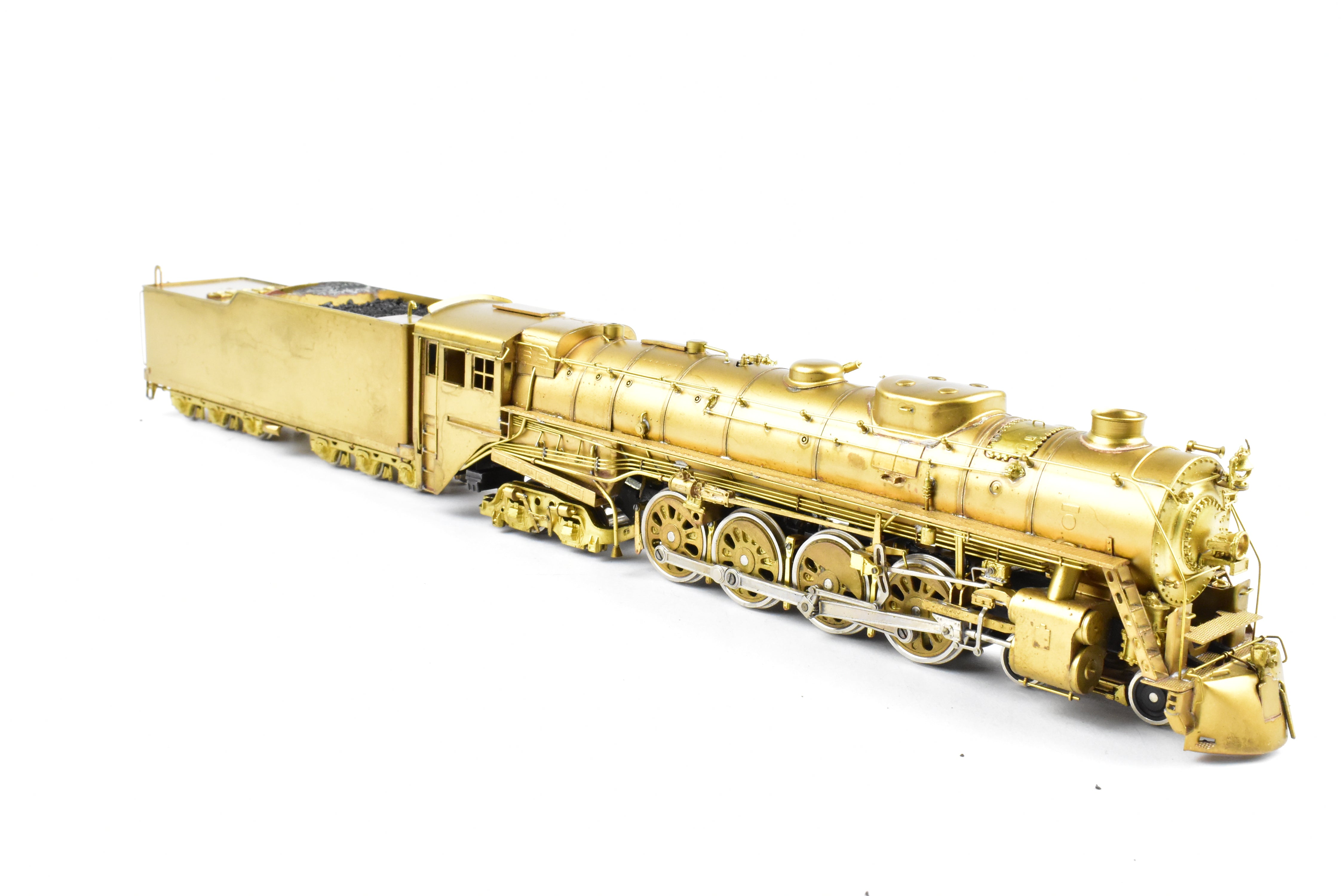 HO Scale Brass Model Train - Northwest Short Line MILW - Milwaukee Road S-2 4-8-4 Locomotive