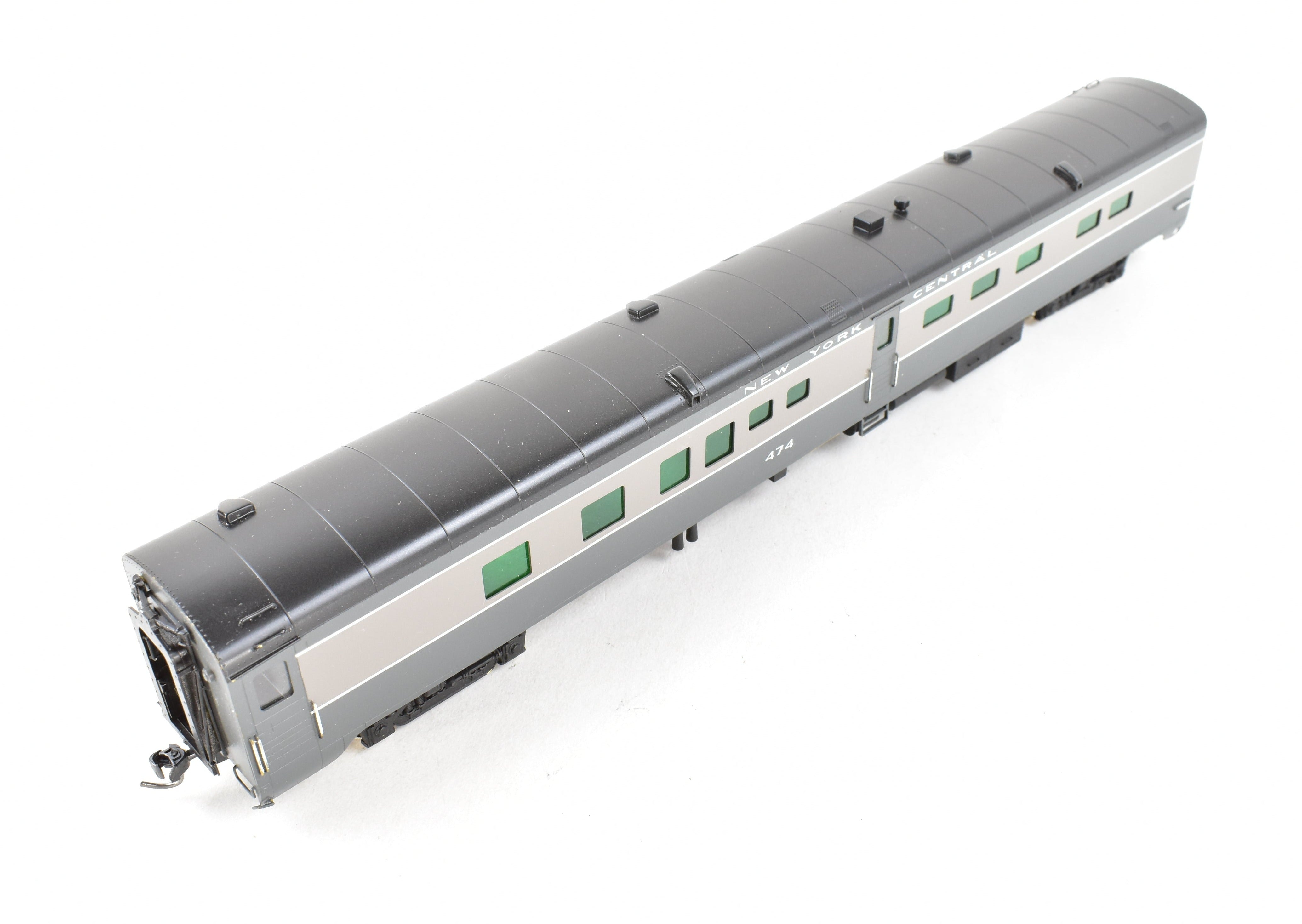 HO Scale Brass Soho NYC - New York Central #474 Custom Painted Kitchen Dormitory Car Model for Model Train Enthusiasts