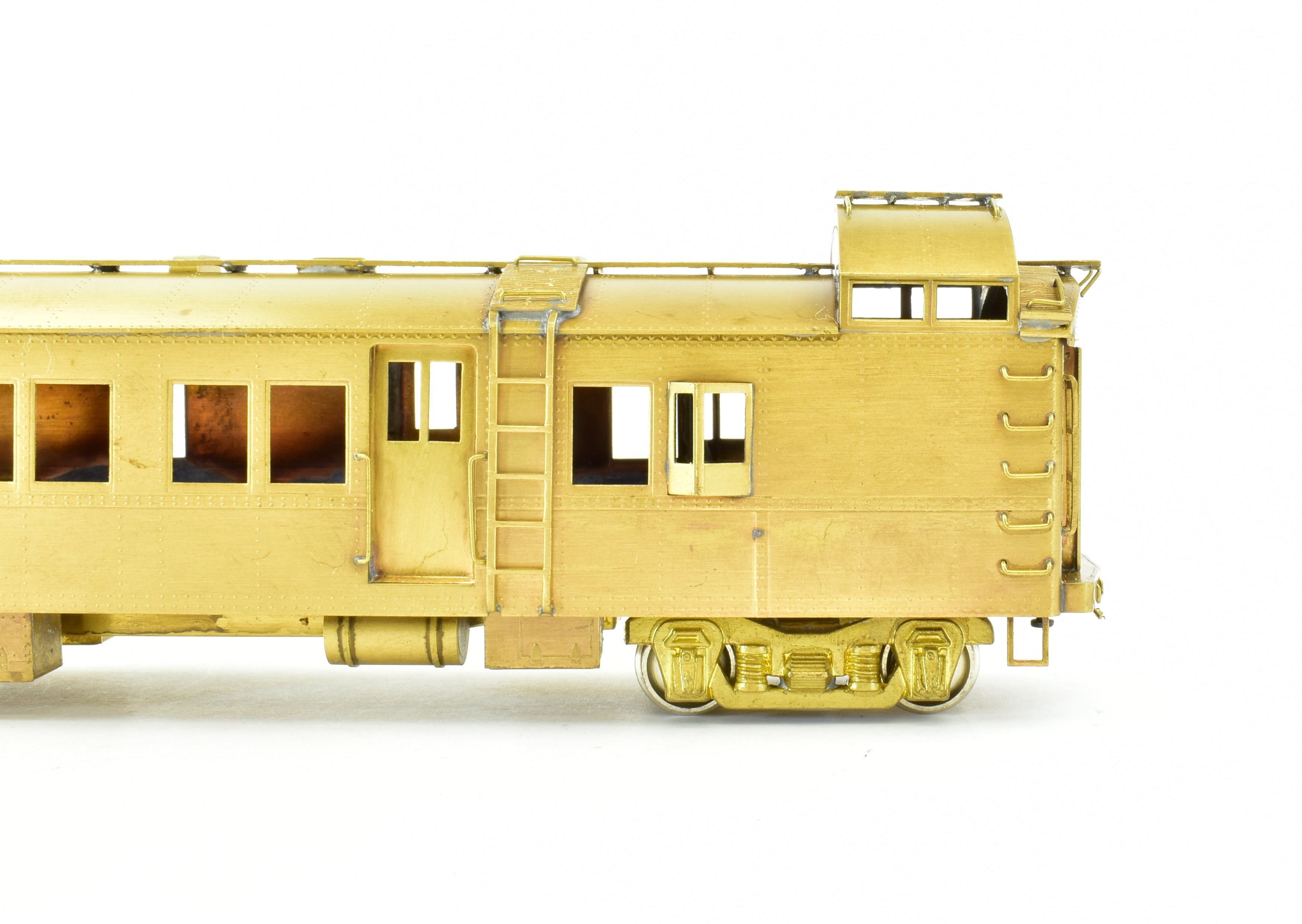 NJ Custom Brass HO Scale Nickel Plate Road Dynamometer Car Model