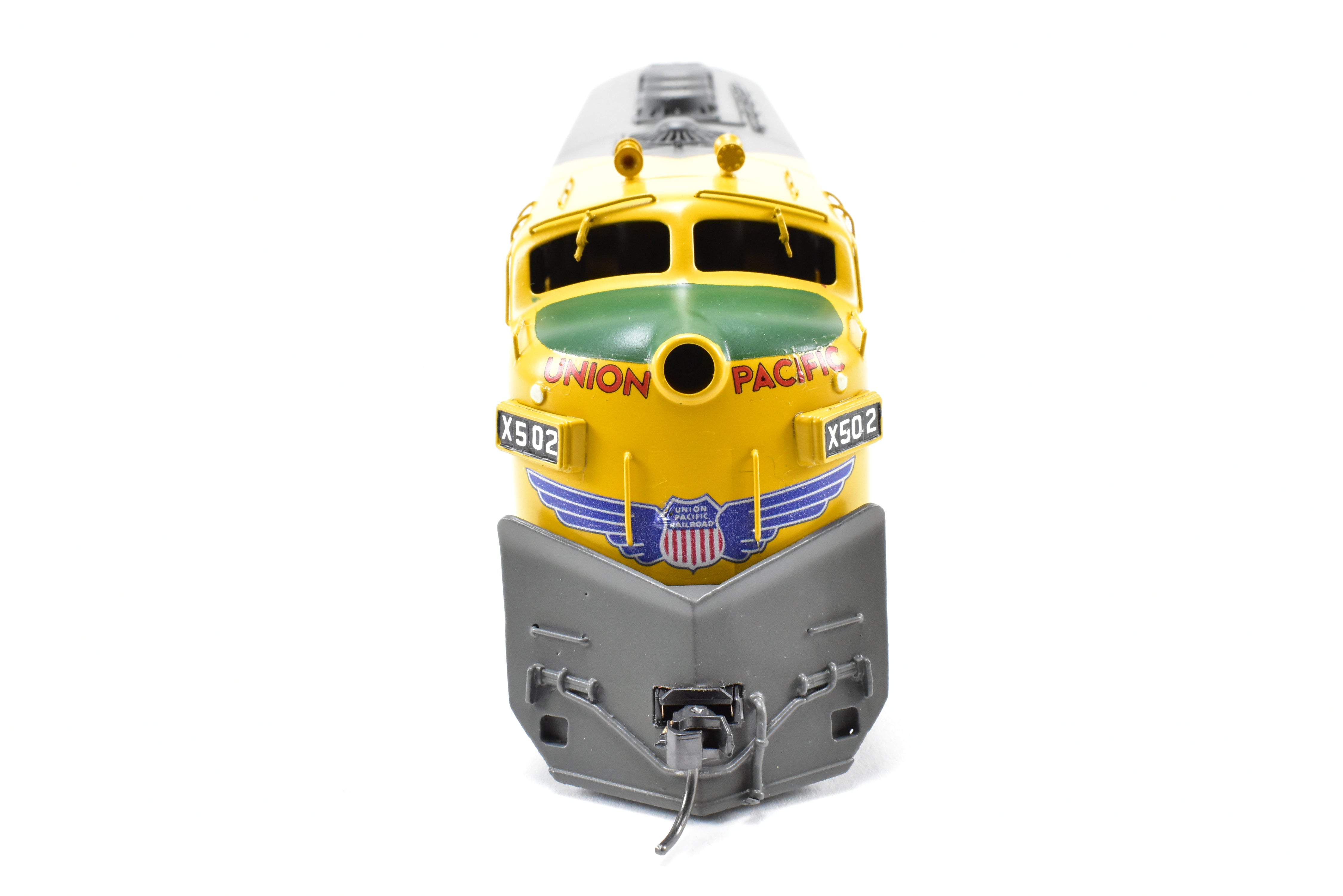 HO Brass Oriental Limited Union Pacific EMD F9MA Locomotive with Snowplow #502