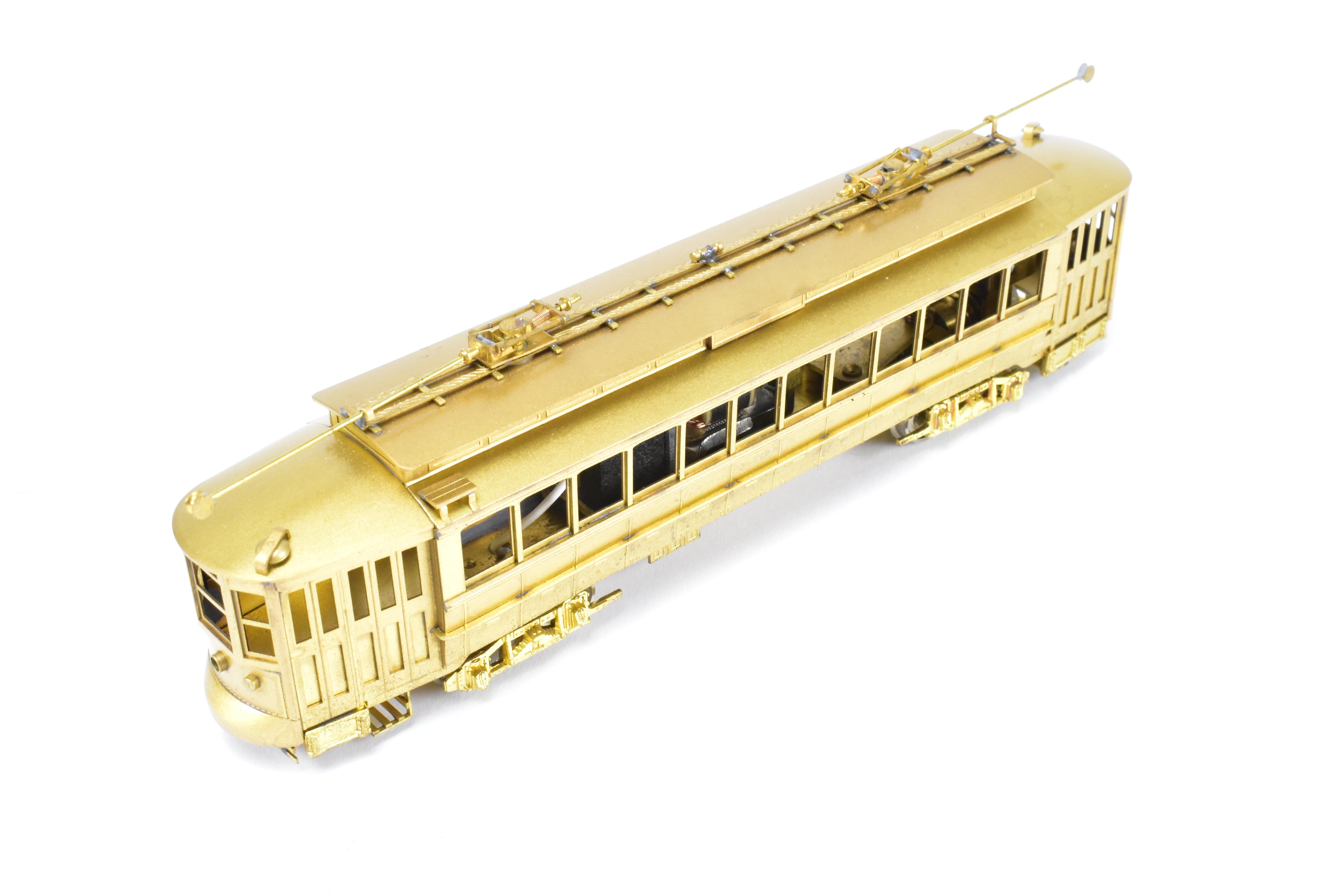 HO Scale Custom Brass TARS Third Avenue Railway System 400 Series Trolley Model - High - Quality HO Brass NJ Imported Collectible