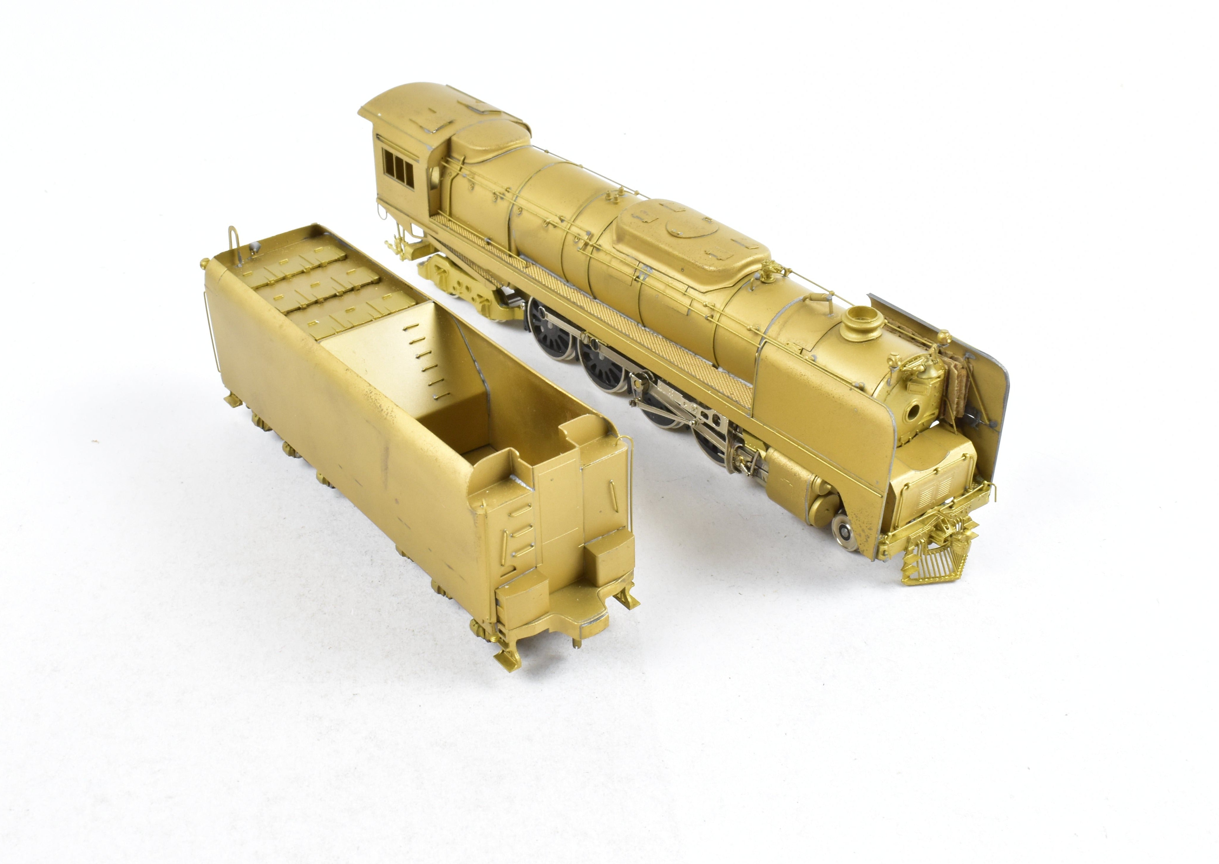 HO Scale Brass NPP Delaware & Hudson Class K - 62 4 - 8 - 4 Nickel - Plated Model
