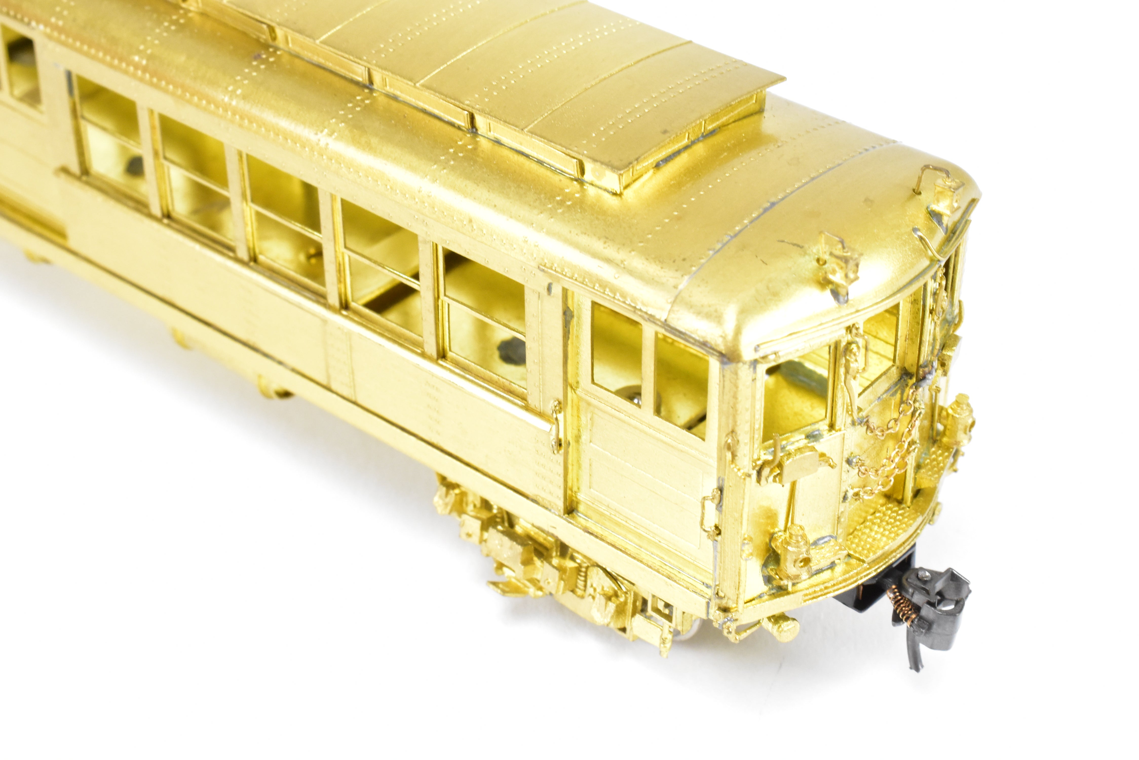 HO Scale Brass Subway Model - MTS Imports IRT Interborough Rapid Transit Deck Roof High-Voltage 2-Car Set for Model Railroads