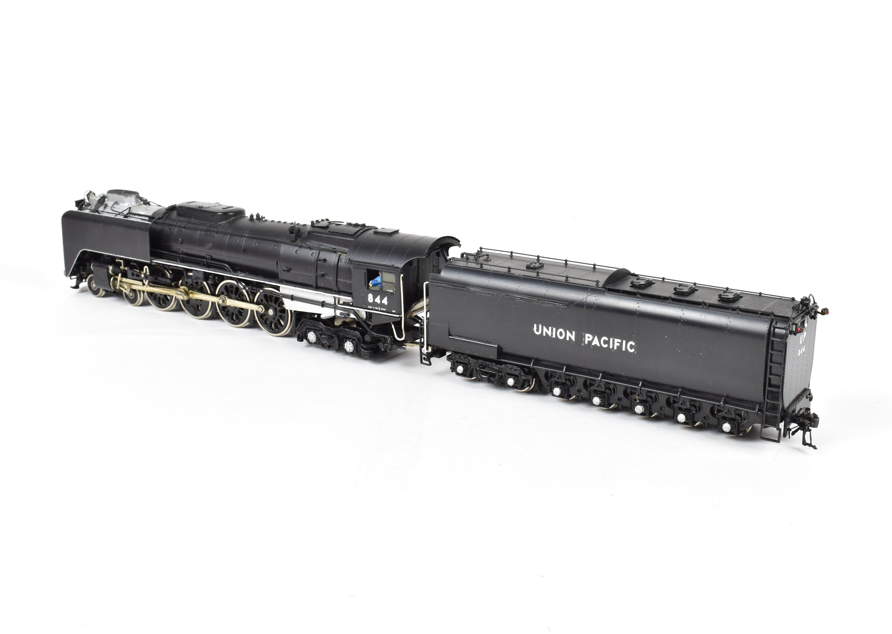 HO Scale Brass Model Train Key Imports UP - Union Pacific 4-8-4 FEF-3 No. 844 CS #59 Factory Painted Replica