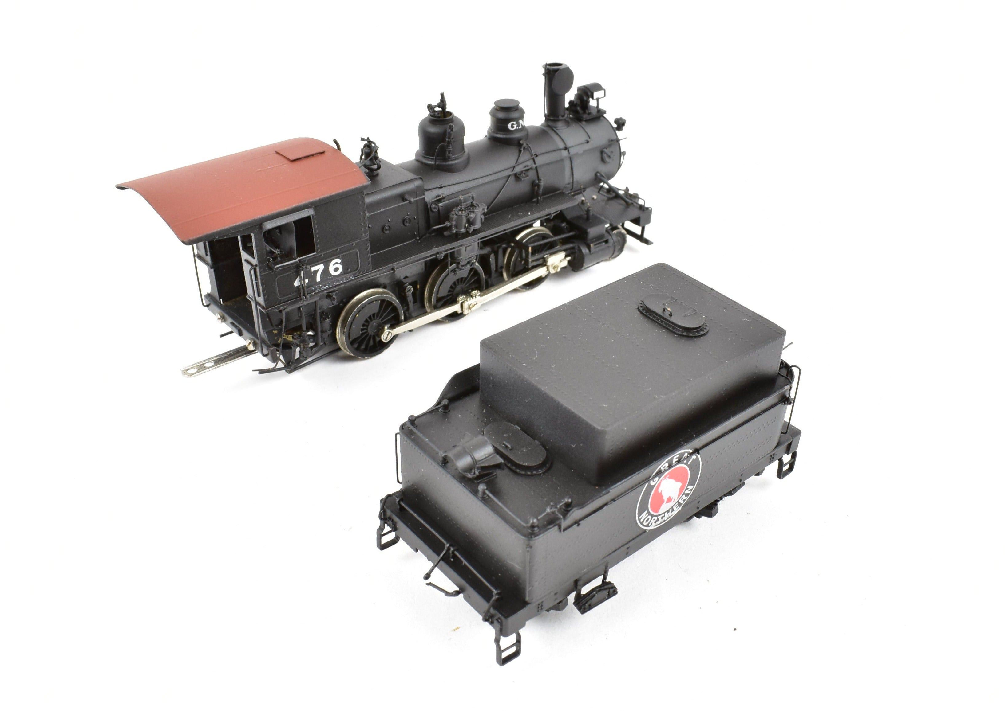 HO Scale Brass Great Northern 2-6-0 Sunset Model #476 Custom Painted