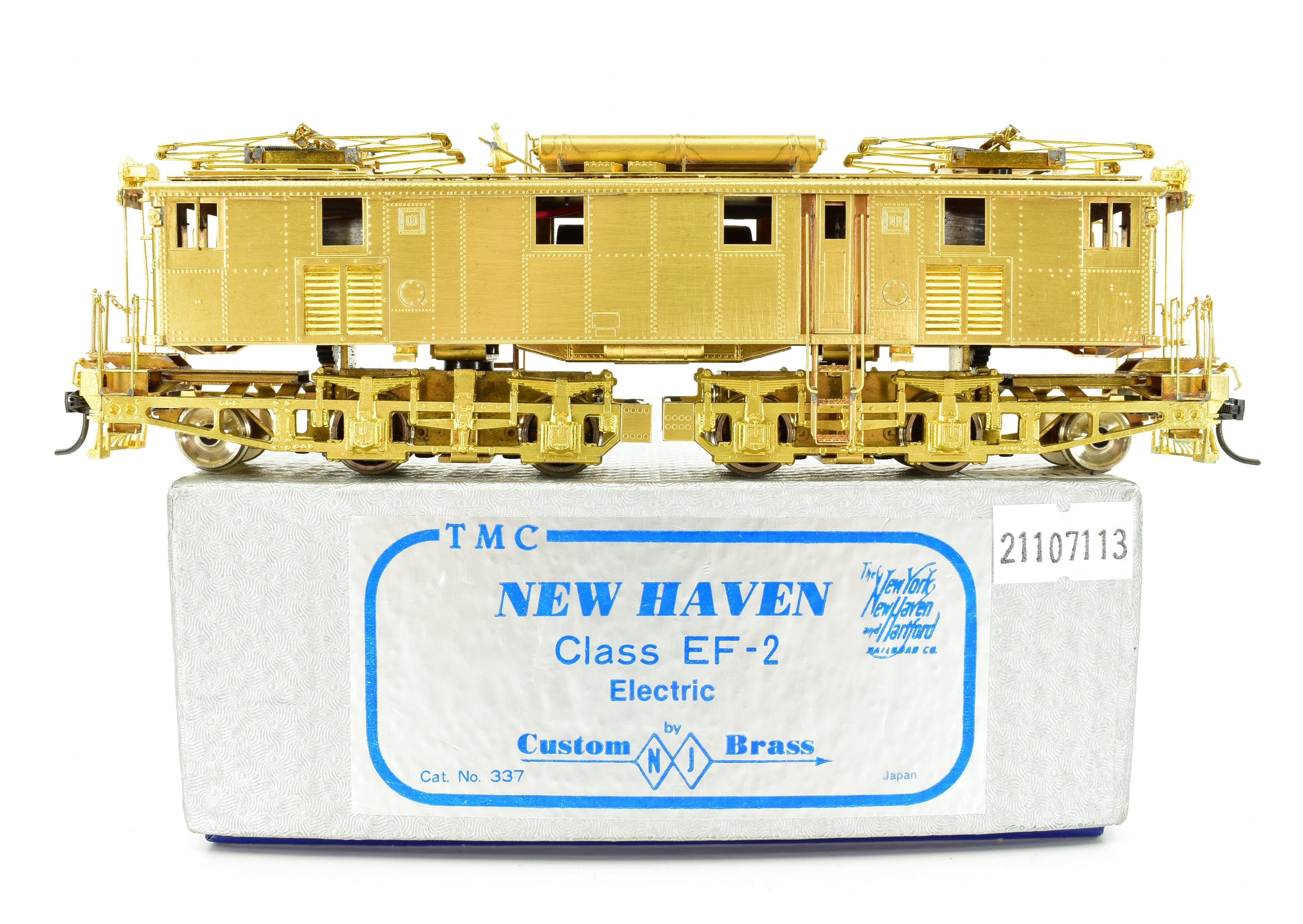 HO Scale Custom Brass New Haven Class EF - 2 Electric Locomotive from NJ