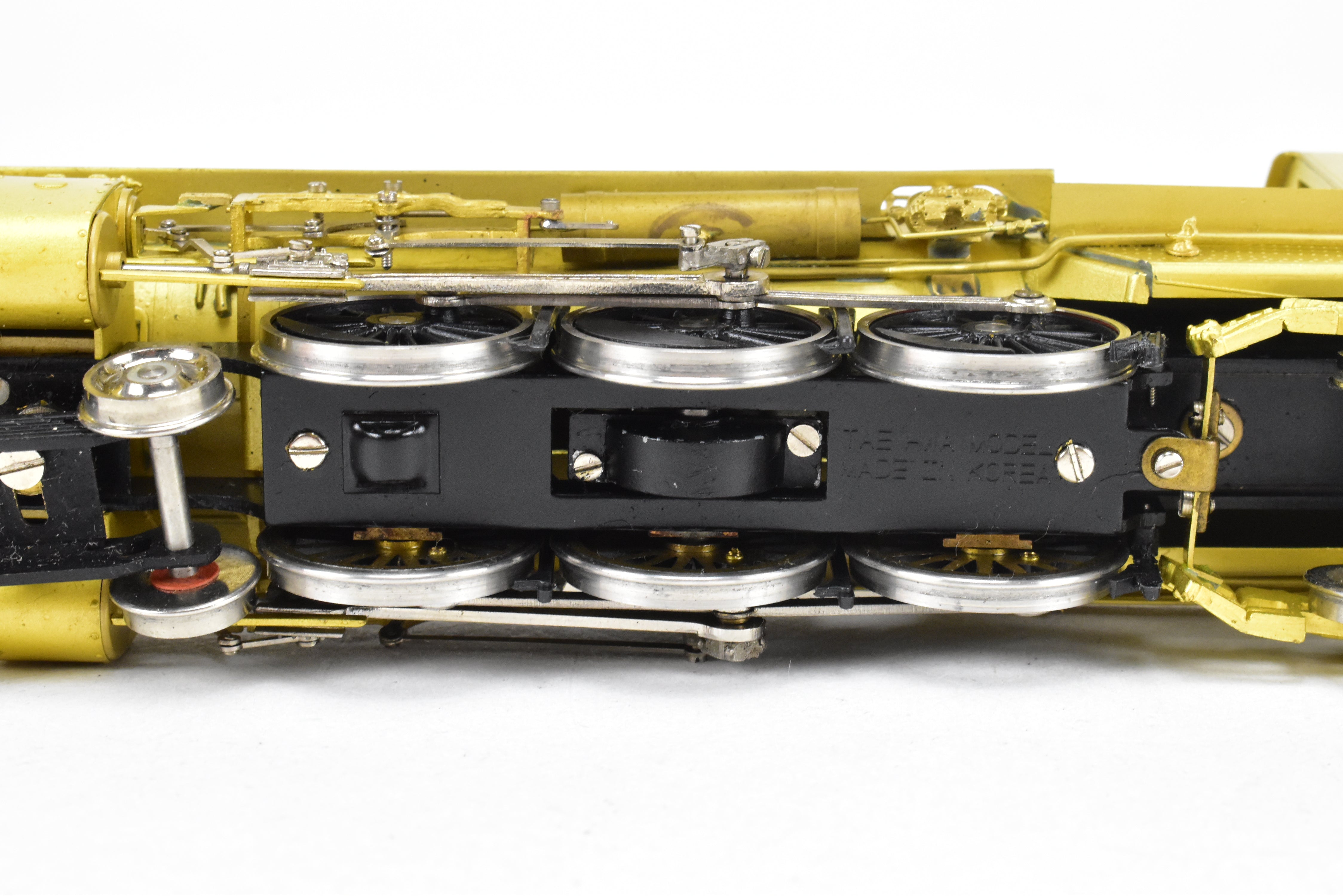 HO Scale Brass Erie Railroad K-1 4-6-2 Nickel-Plated Model - As Is