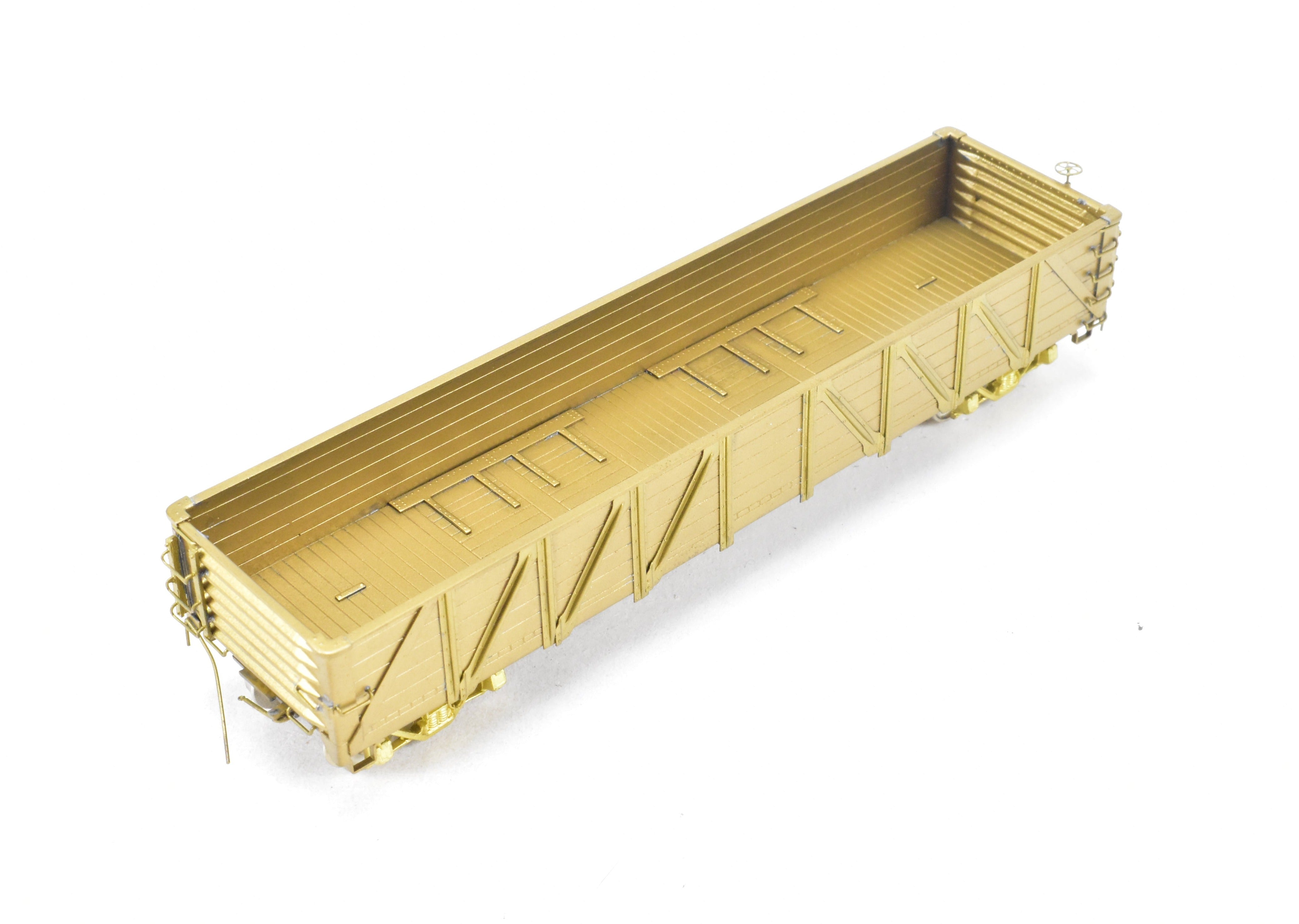 HO Brass Oriental Limited - USRA 40' Composite Drop - Bottom Unpainted Gondola