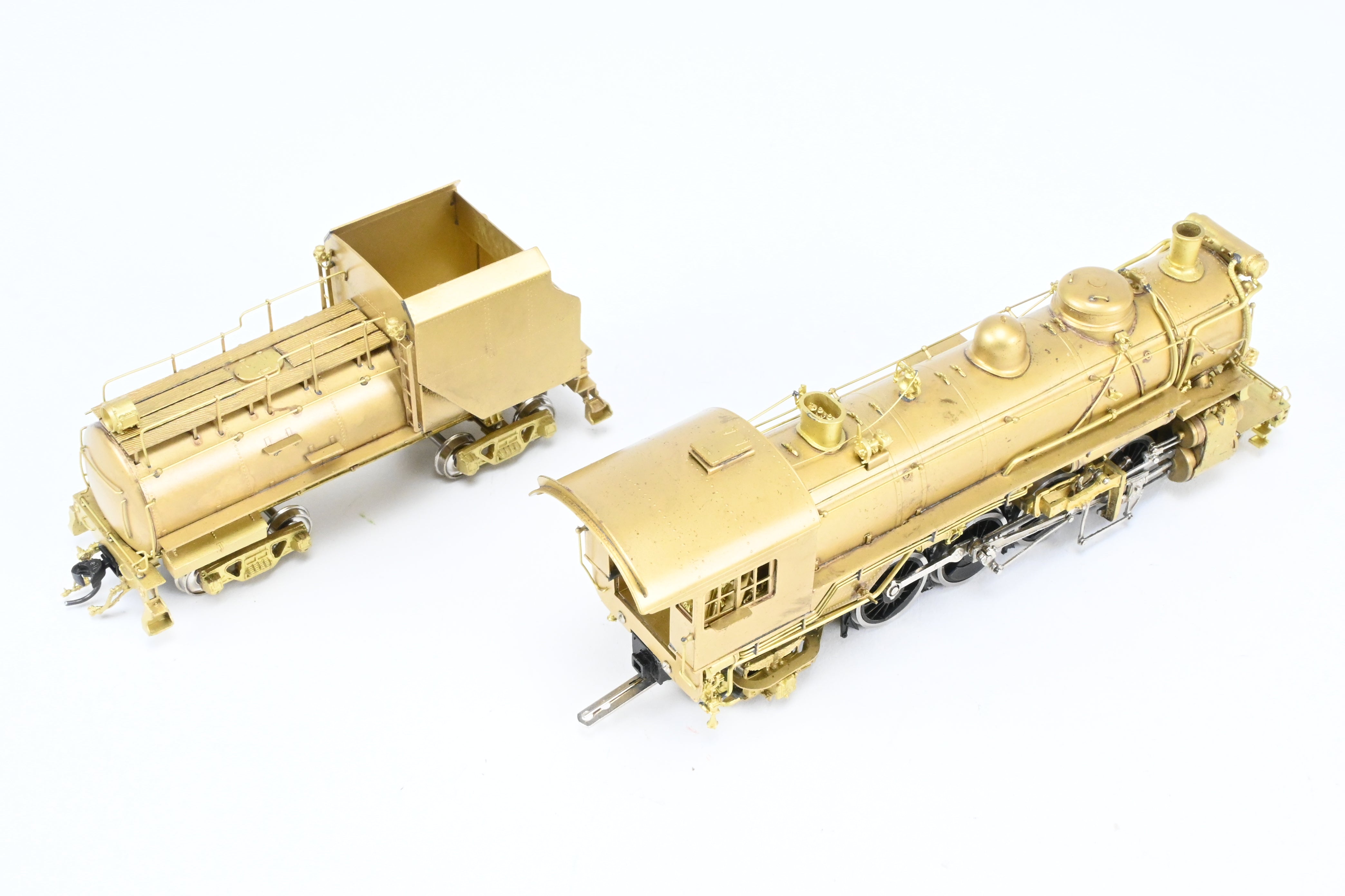 HO Scale Brass Nickel Plate Products (NPP) Erie Railroad N-1 Class 2-8-2 Mikado Steam Locomotive Model - Version 2