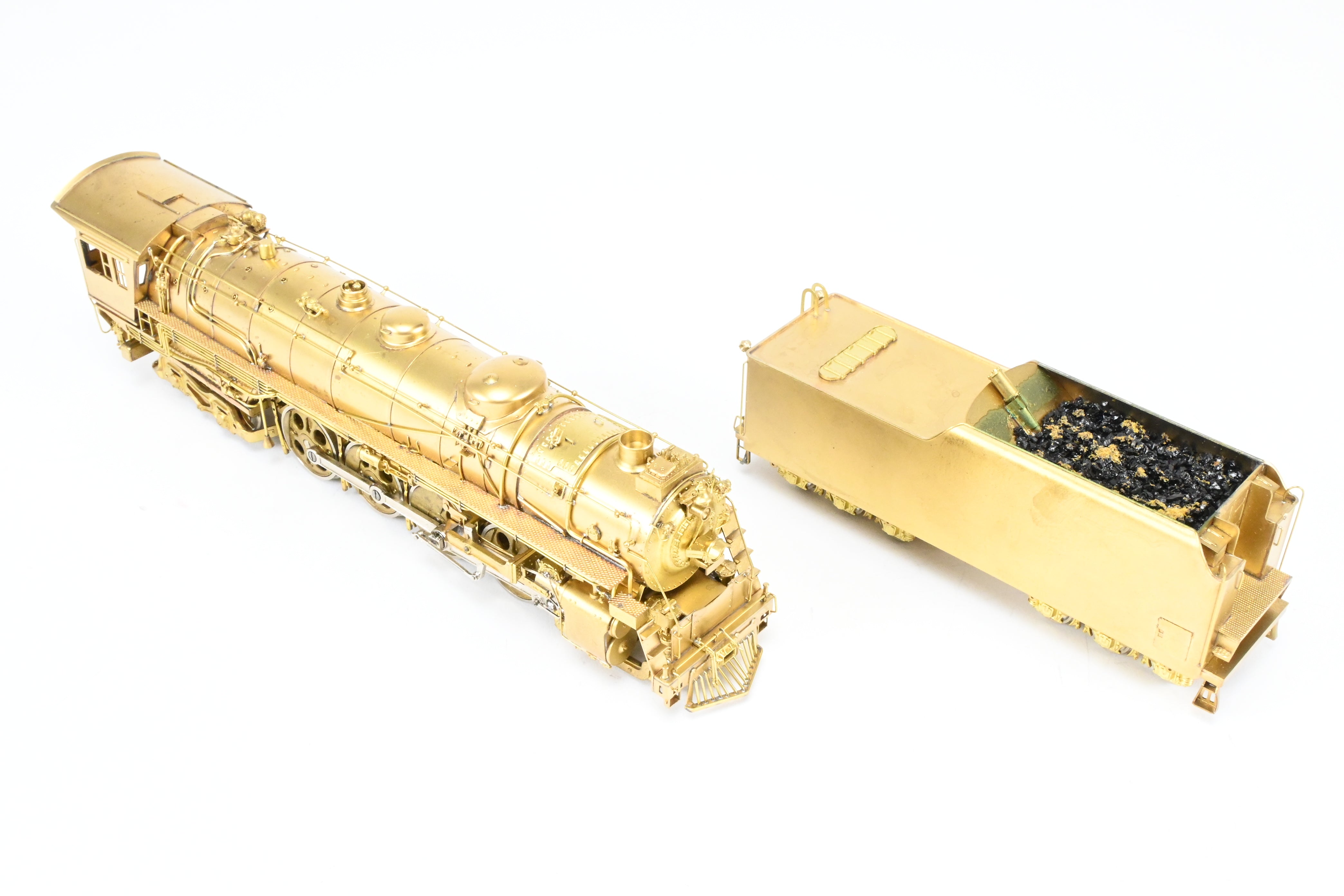 HO Scale Brass PFM Model Train - Fujiyama - Chicago & North Western Class H - 1 4 - 8 - 4 Steam Locomotive with ReBoxx Replacement Box