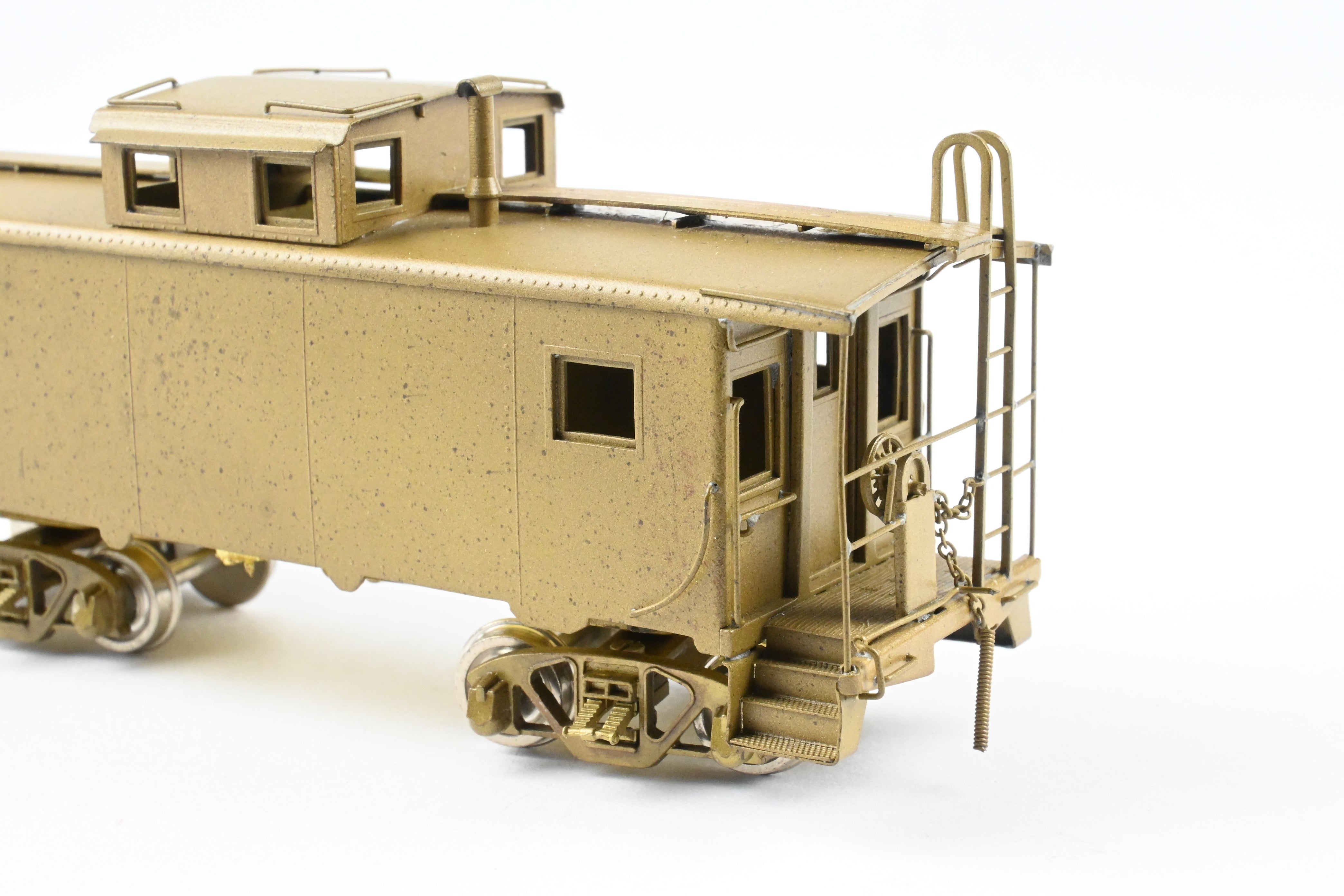HO Scale Brass NKP - Nickel Plate Road 700 Series Steel Caboose with Custom Trucks