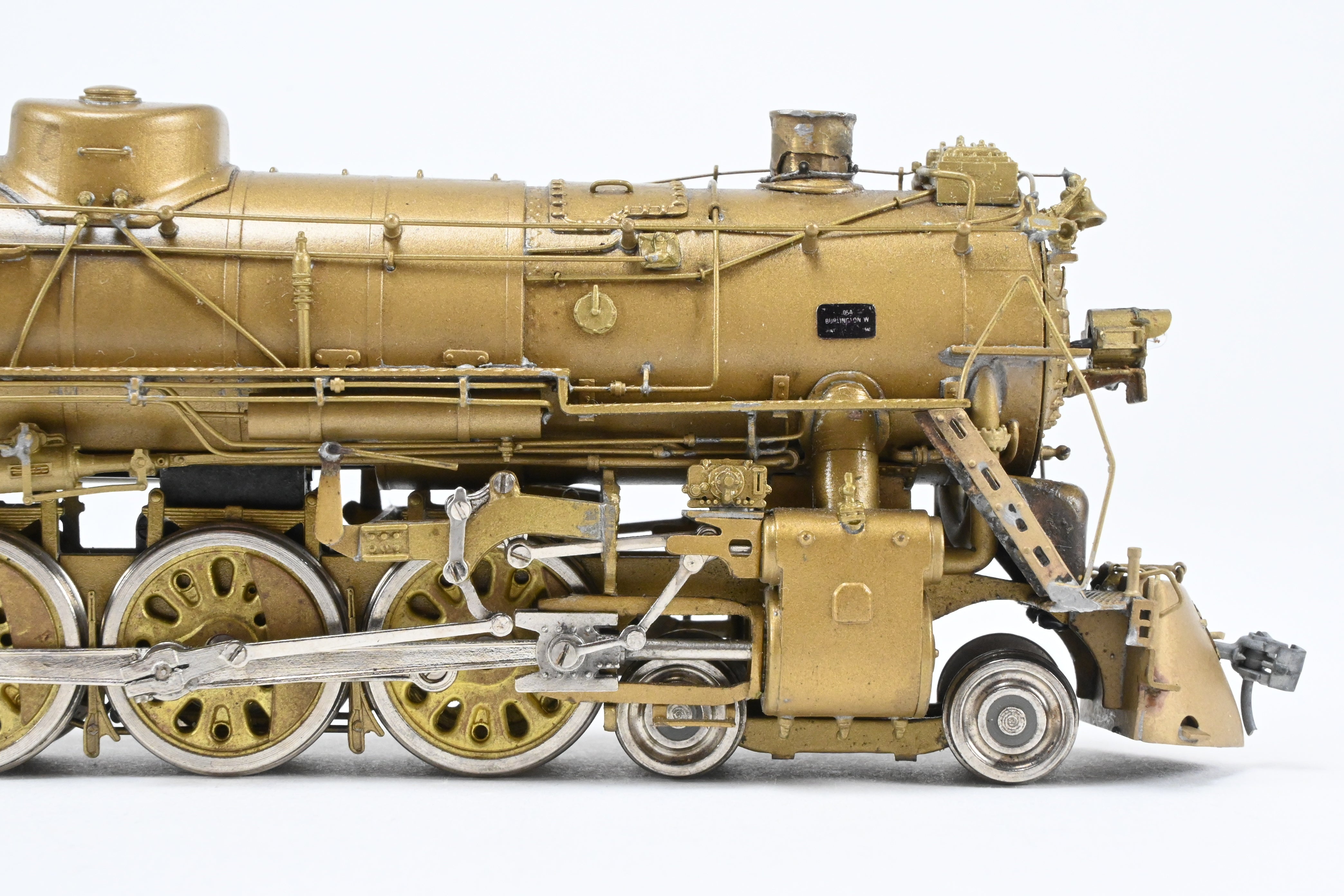 HO Scale Vintage Custom Brass CB&Q Burlington Route Class O5A 4-8-4 Model