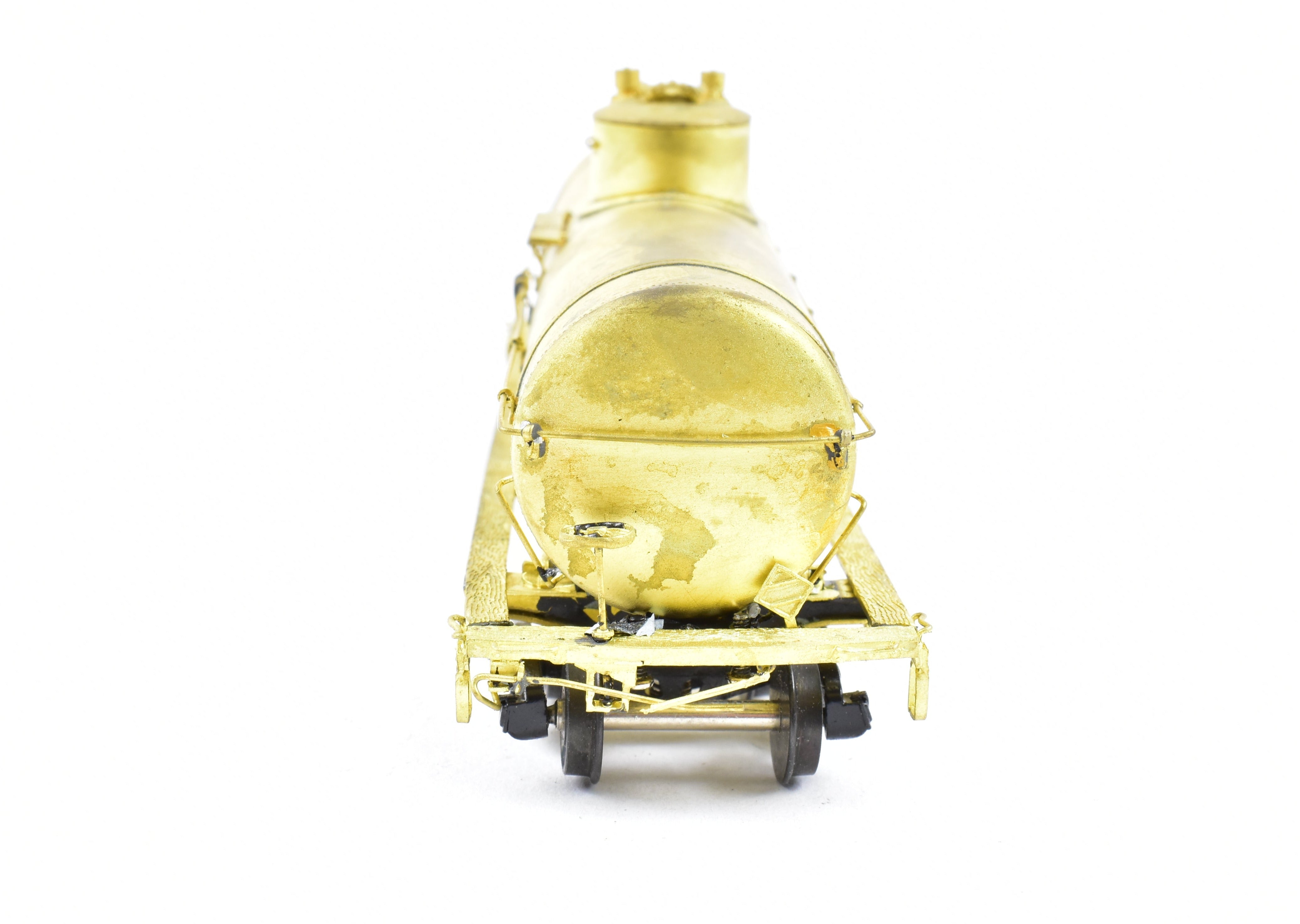 HO Scale Brass Model of Southern Pacific O - 50 - 12 Tank Car by Pecos River Brass with KC Brake System