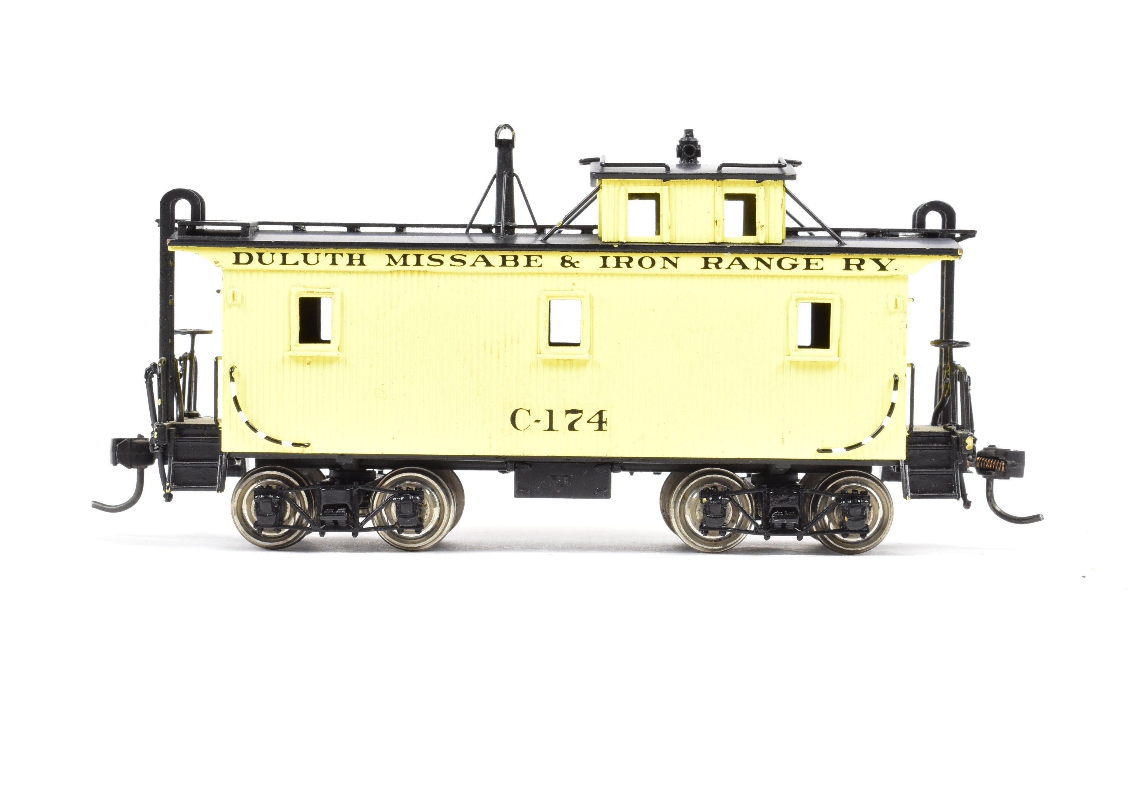 HO Scale Brass Duluth Missabe & Iron Range Wood Caboose FP #C-174 by SKI