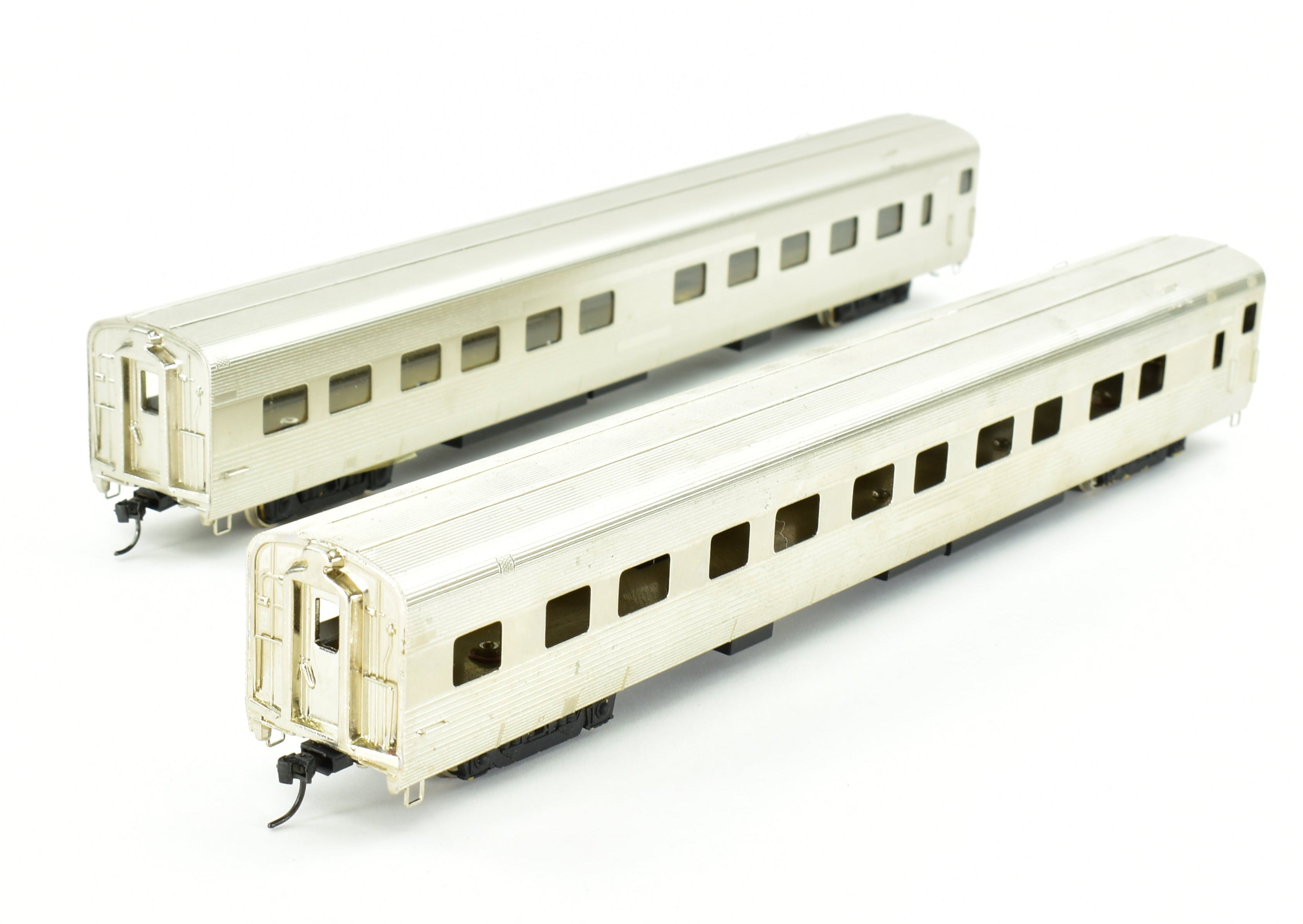 HO Scale Brass Nickel Plate Products (NPP) CB&Q - Burlington Route WP & D&RGW California Zephyr Full Roomette Pullman and Pullman Roomette Sleeper Set Model Train