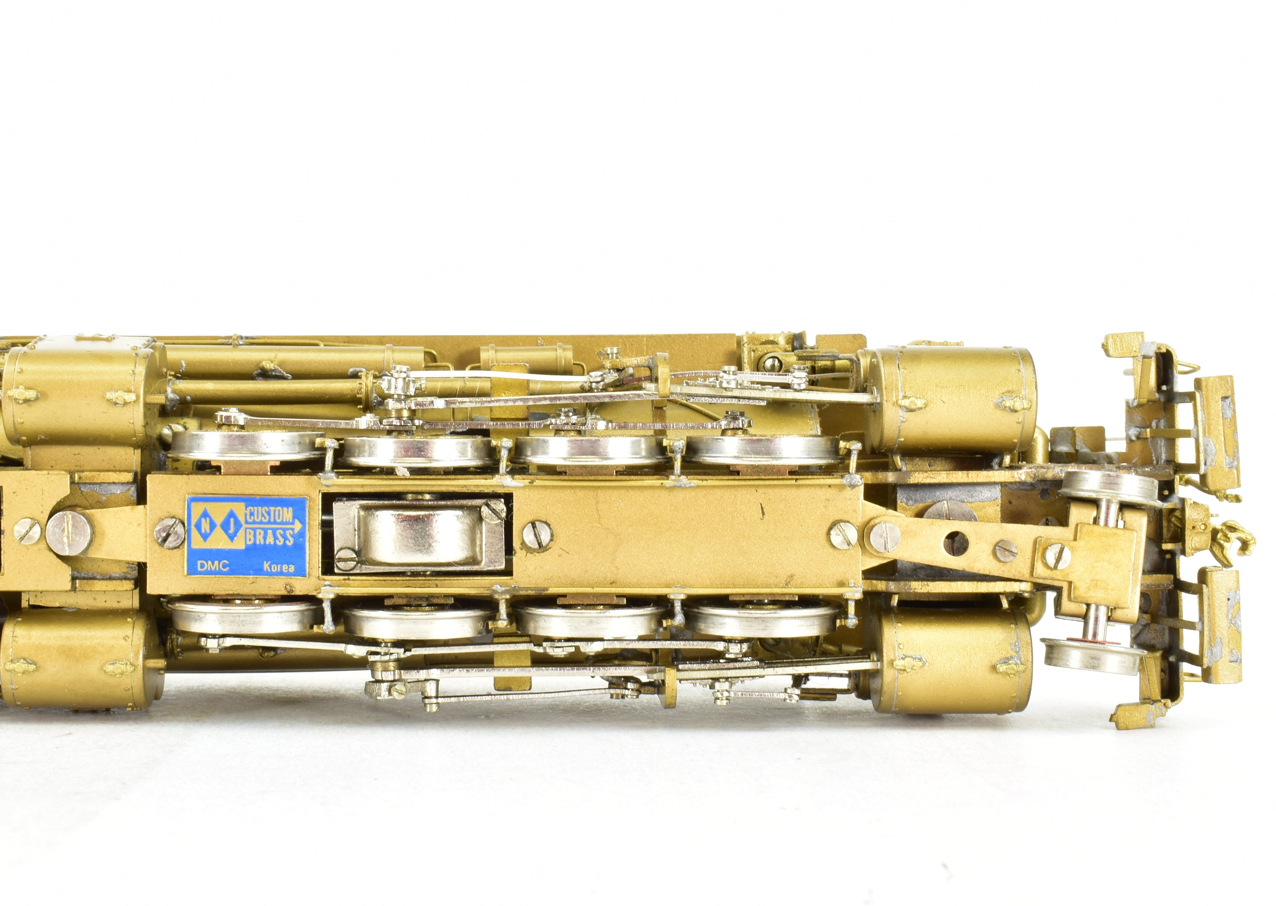 HO Scale Custom Brass Model Train - Reading Lines Class N-1 2-8-8-0 Mallet Rebuilt by NJ Custom Brass