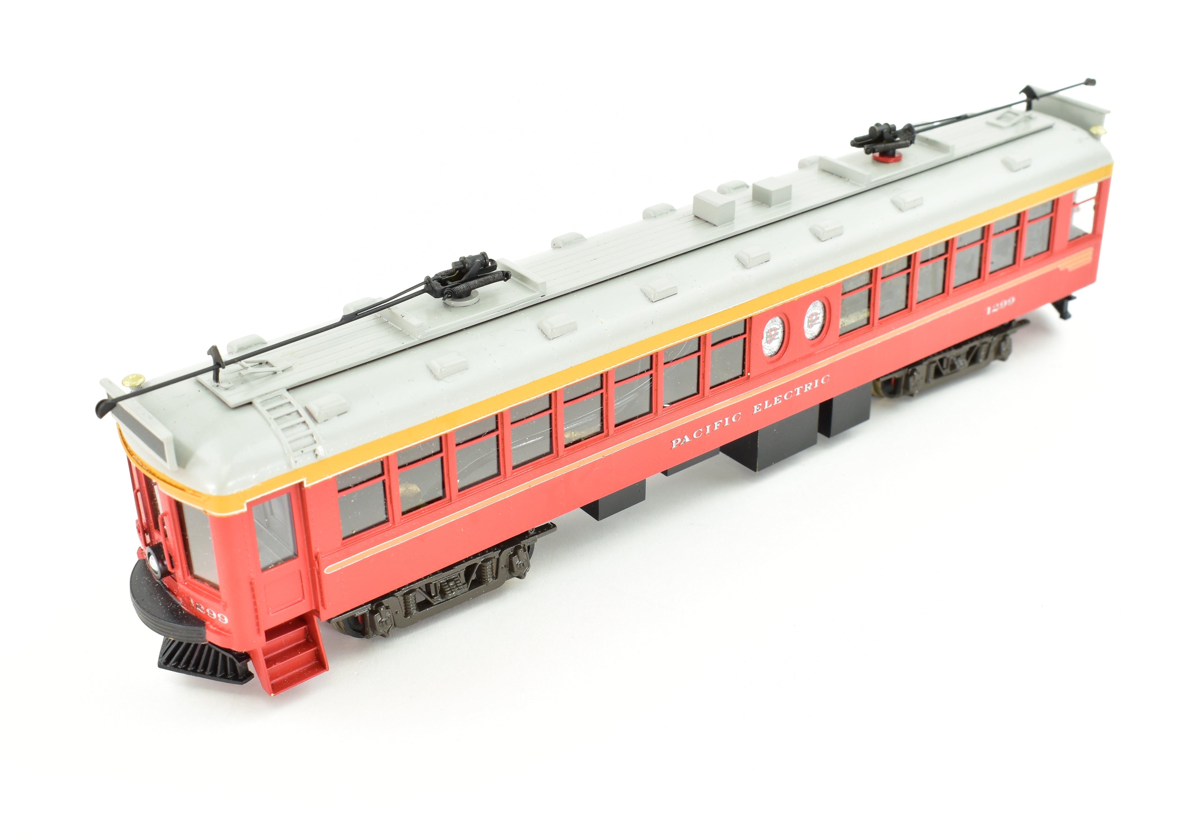 High - Quality HO Scale Brass Suydam Pacific Electric Steel Business Car Model #1299 Professionally Painted and Finished, Presented in ReBoxx Packaging