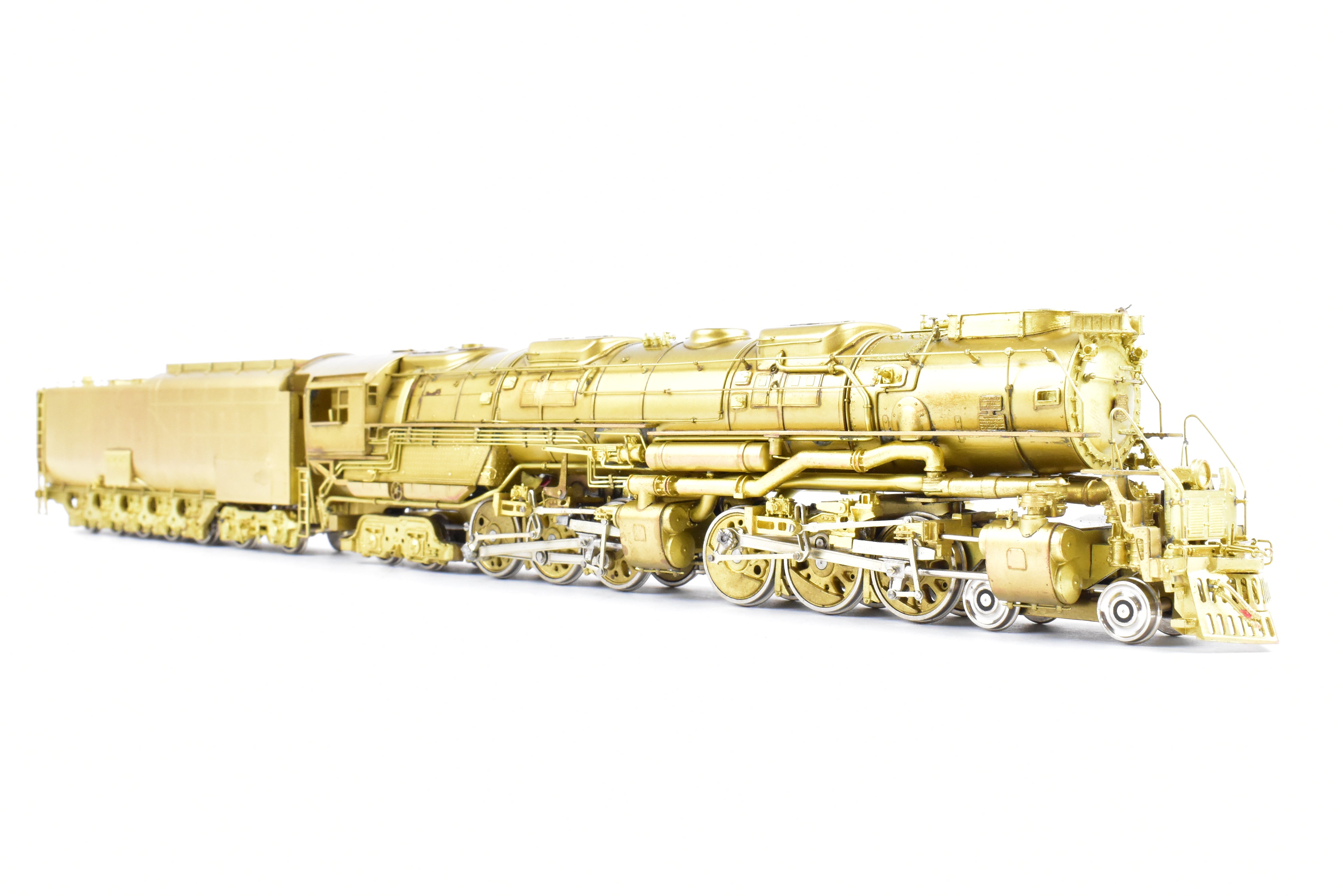 HO Scale Brass Key Imports Union Pacific 4-6-6-4 3985 Challenger Steam Locomotive Coal Tender Version Classic Model Series