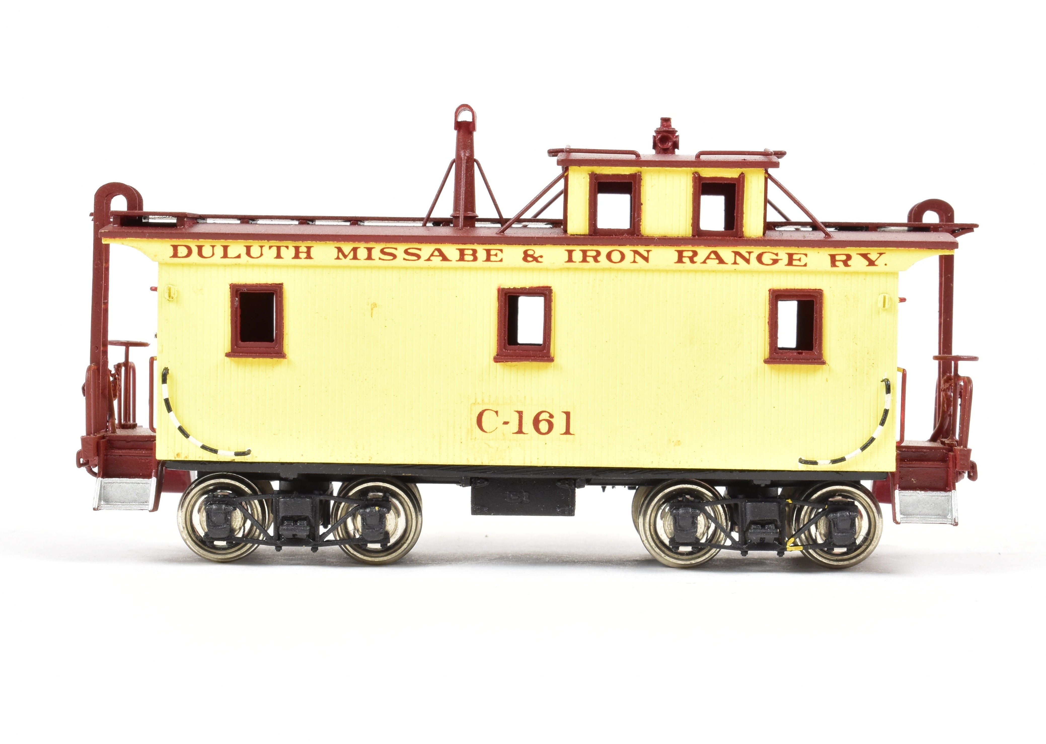 HO Scale Brass Duluth Missabe & Iron Range Wood Caboose FP #C-161 by SKI