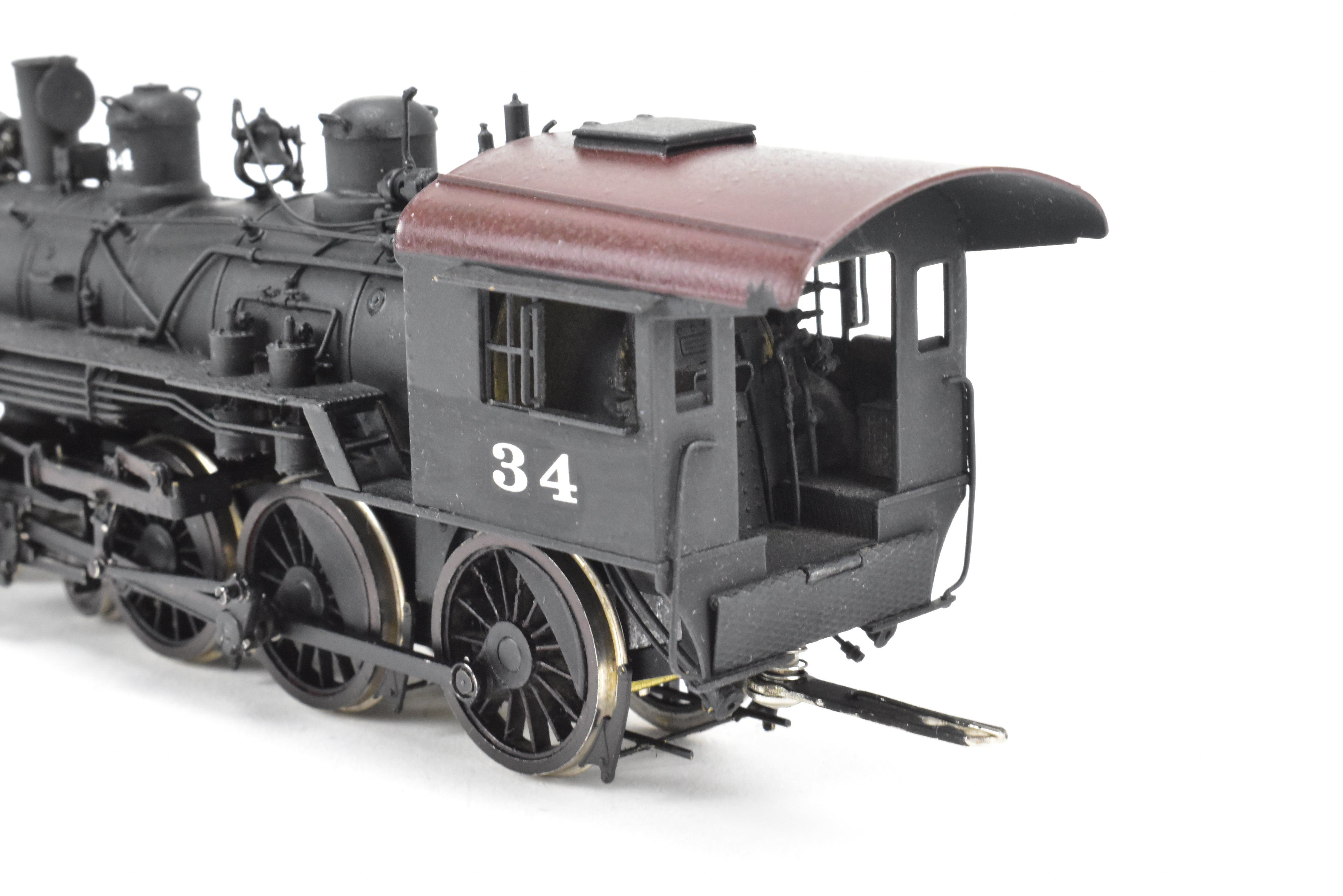 HO Brass PFM Samhongsa 4-6-0 Ten Wheeler CP Red Island #34 Coal Tender Model
