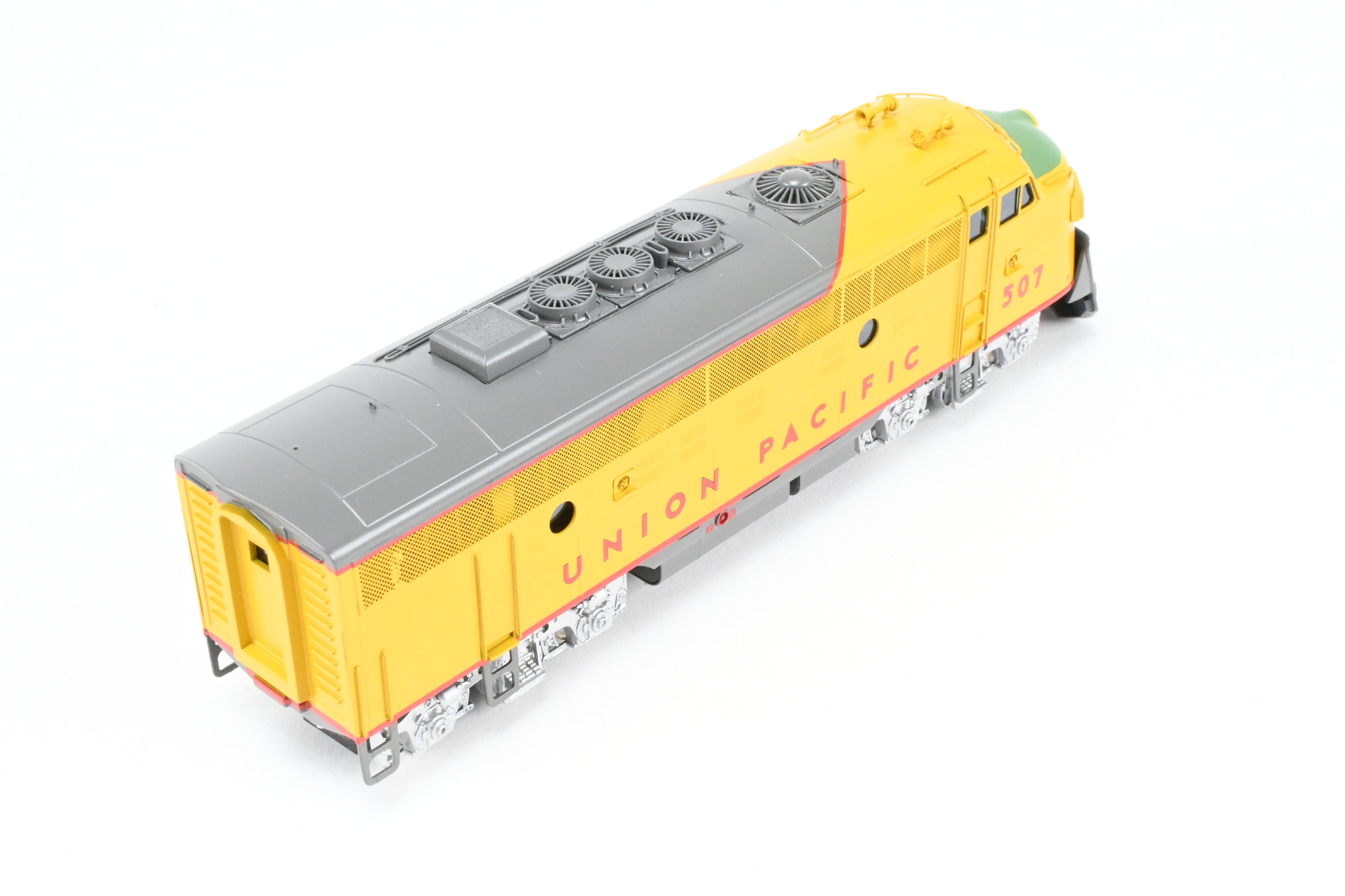 HO Scale Brass Union Pacific EMD F9MA Locomotive Model with Snowplow, Oriental Limited Edition, Numbered FP #507