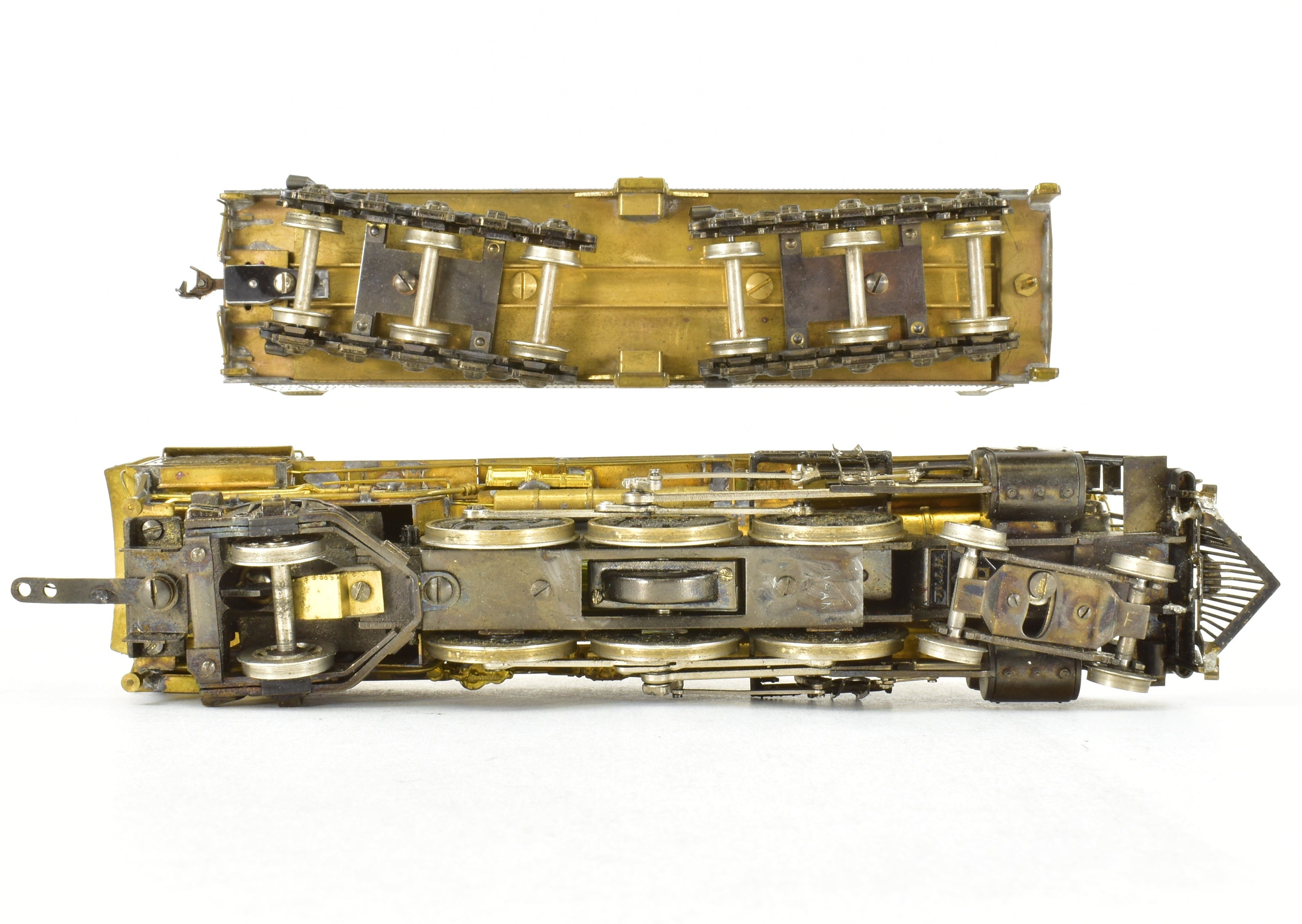 HO Scale Brass Max Gray ATSF - Santa Fe 4-6-2 Heavy Pacific Model Train