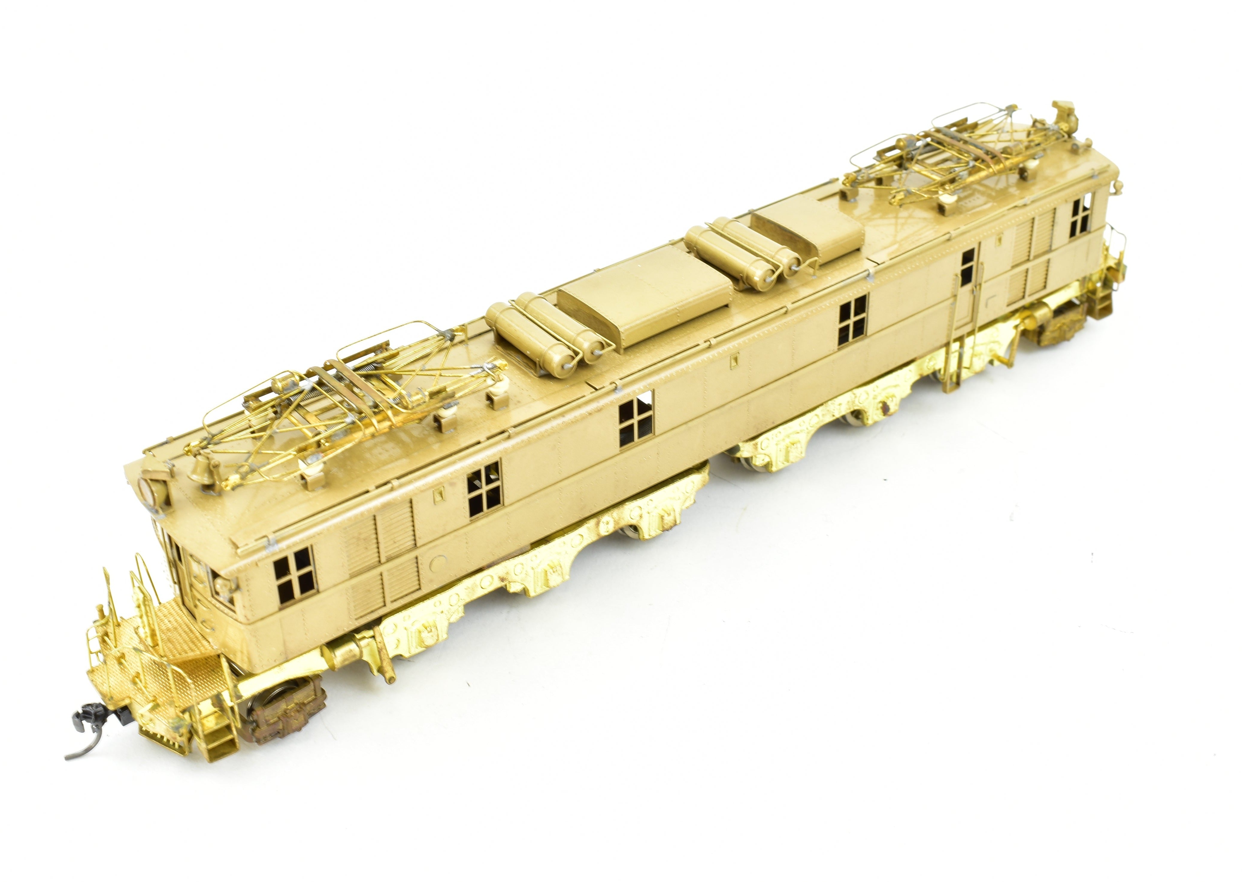 HO Scale Great Northern Y-1 Electric Locomotive by Brass Max Gray in Gray Color