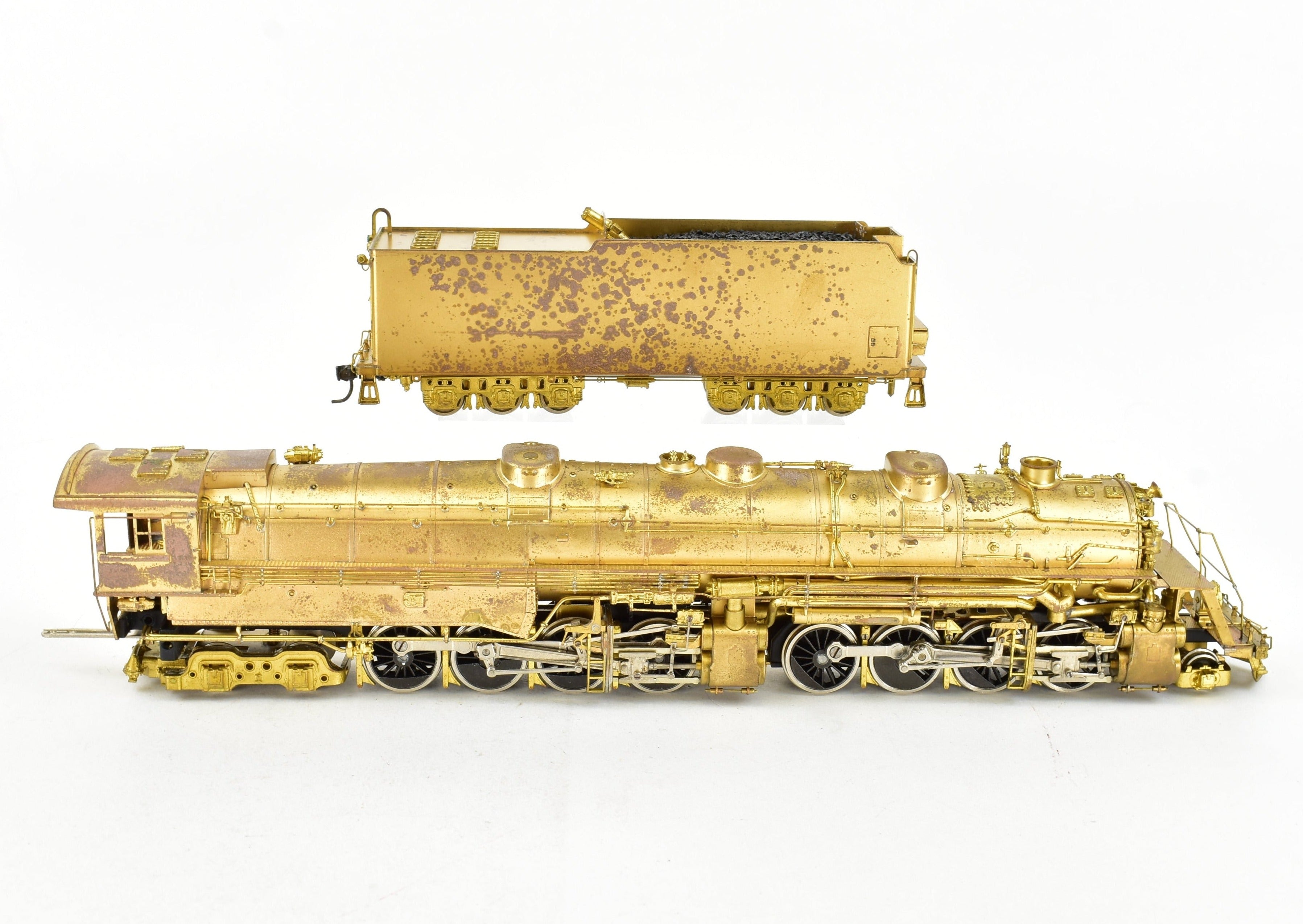 HO Scale Brass PFM - Fujiyama Model Train of Northern Pacific Class Z - 5 2 - 8 - 8 - 4 from 1969 Production Run