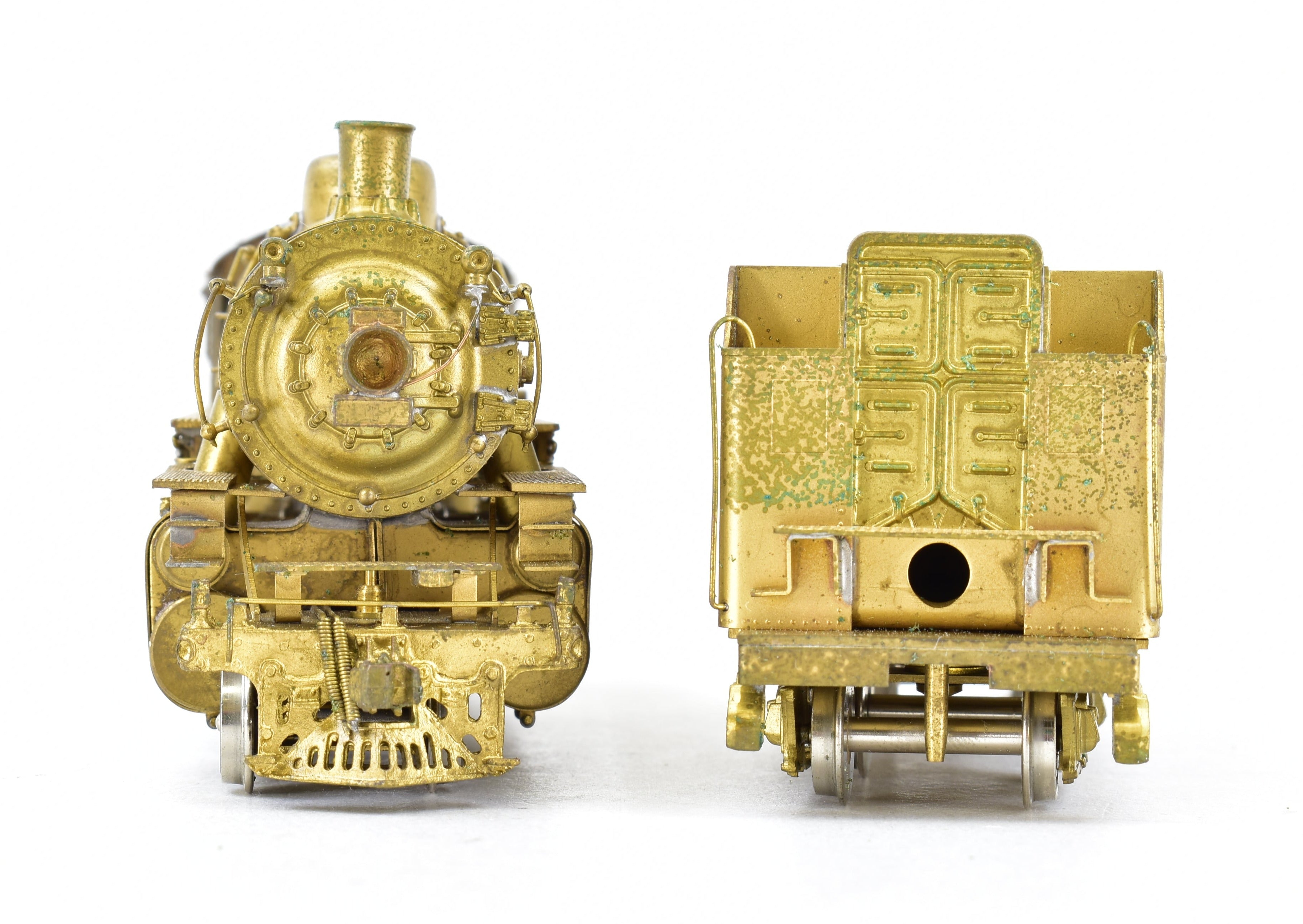 HO Scale Brass Model Train - Northwest Short Line (NWSL) and Northern Pacific (NP) Class Q - 6 4 - 6 - 2 Pacific Steam Locomotive Replica