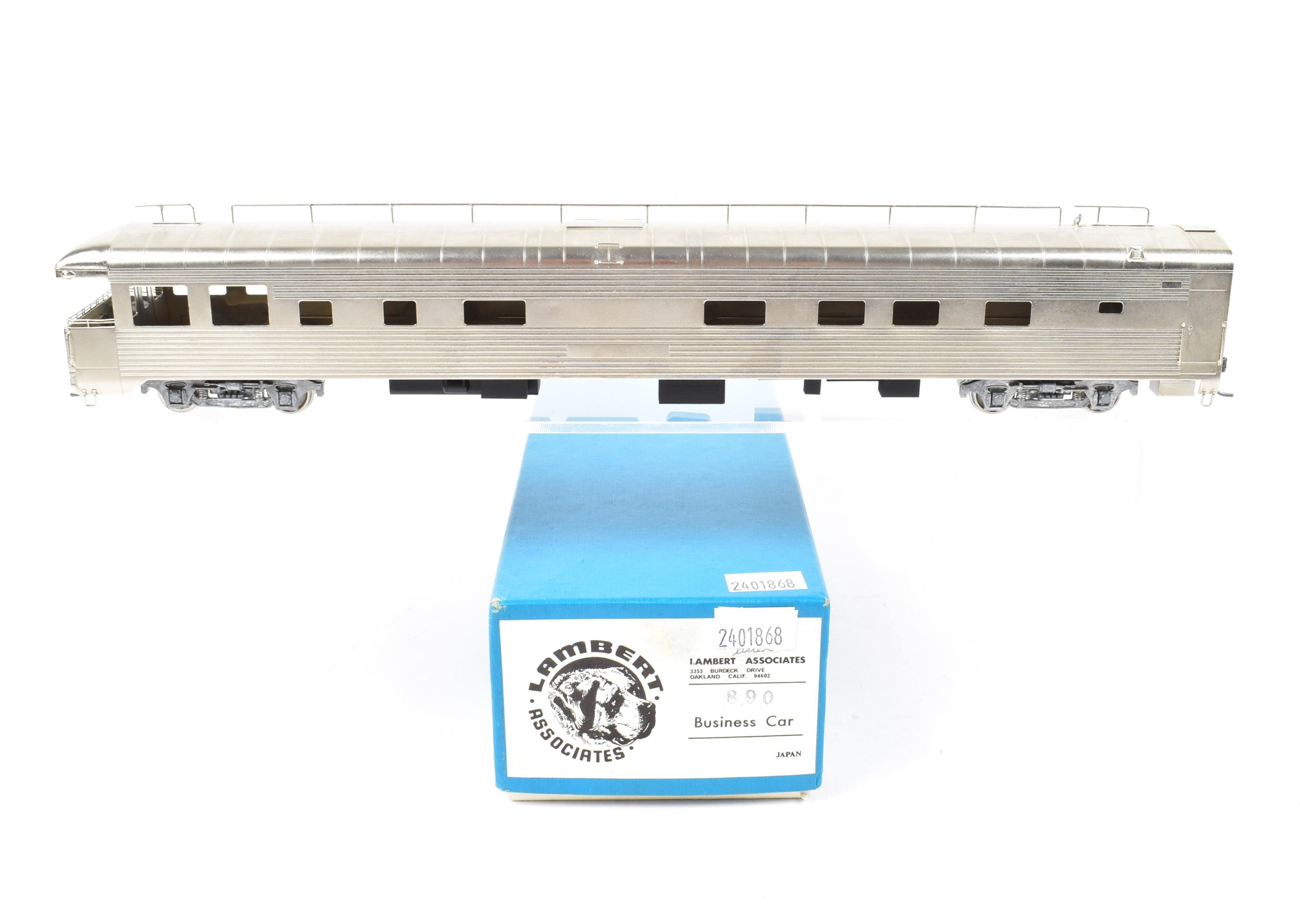 HO Scale Brass Lambert ATSF Santa Fe Business Car by Pullman Standard