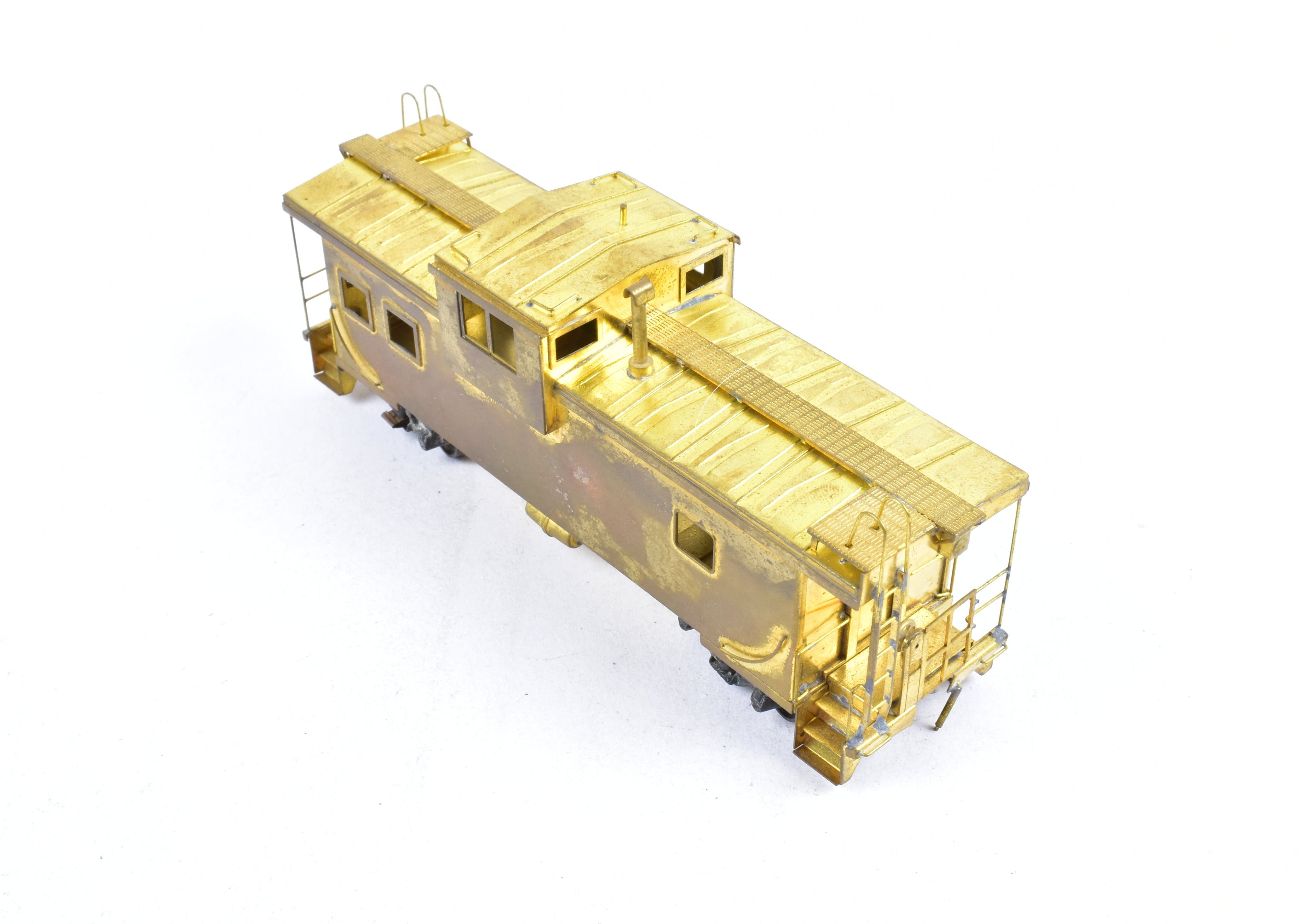 HO Scale Brass Model Railroad Wide Vision Caboose by LMB Models Inc. for Various Roads, International Design
