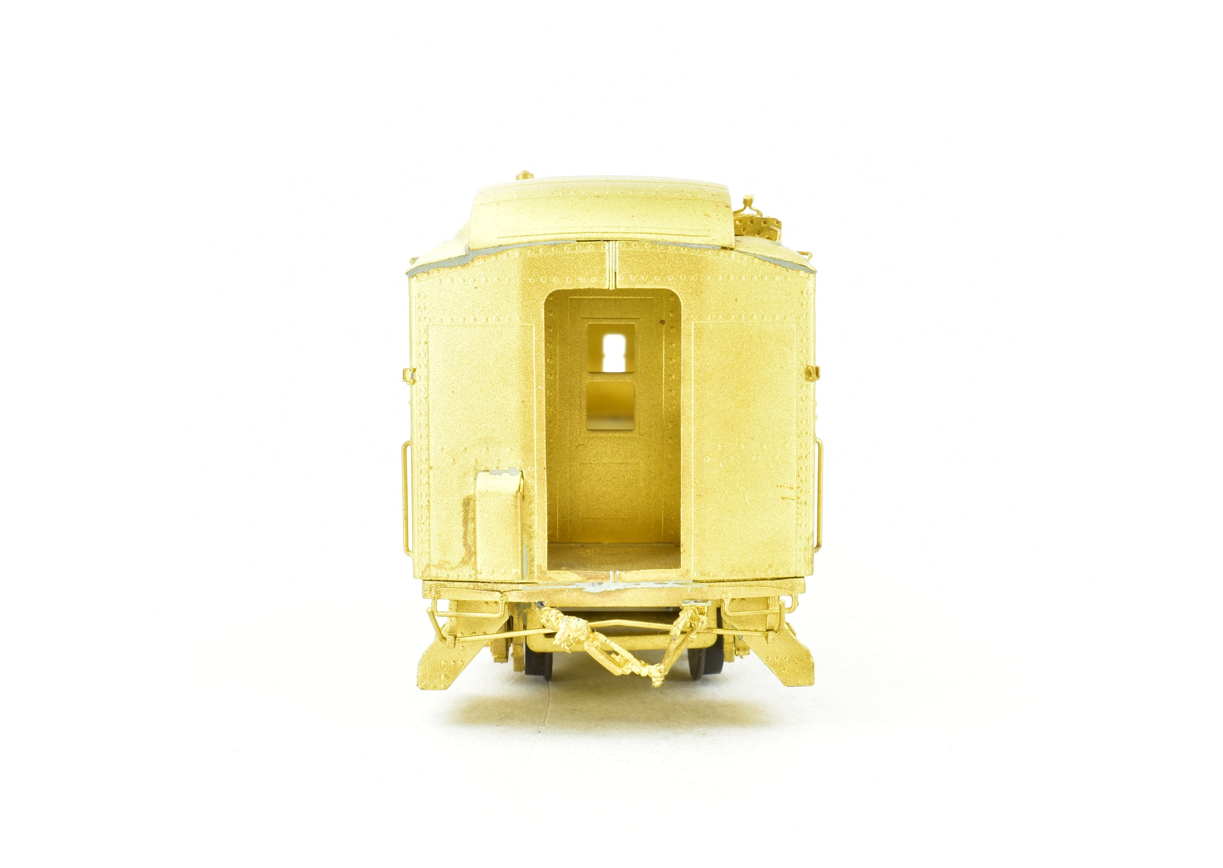 HO Scale Brass Model of Pecos River Brass ATSF - Santa Fe Heavyweight Chair Smoker with AC, Numbered from 1039 to 1049