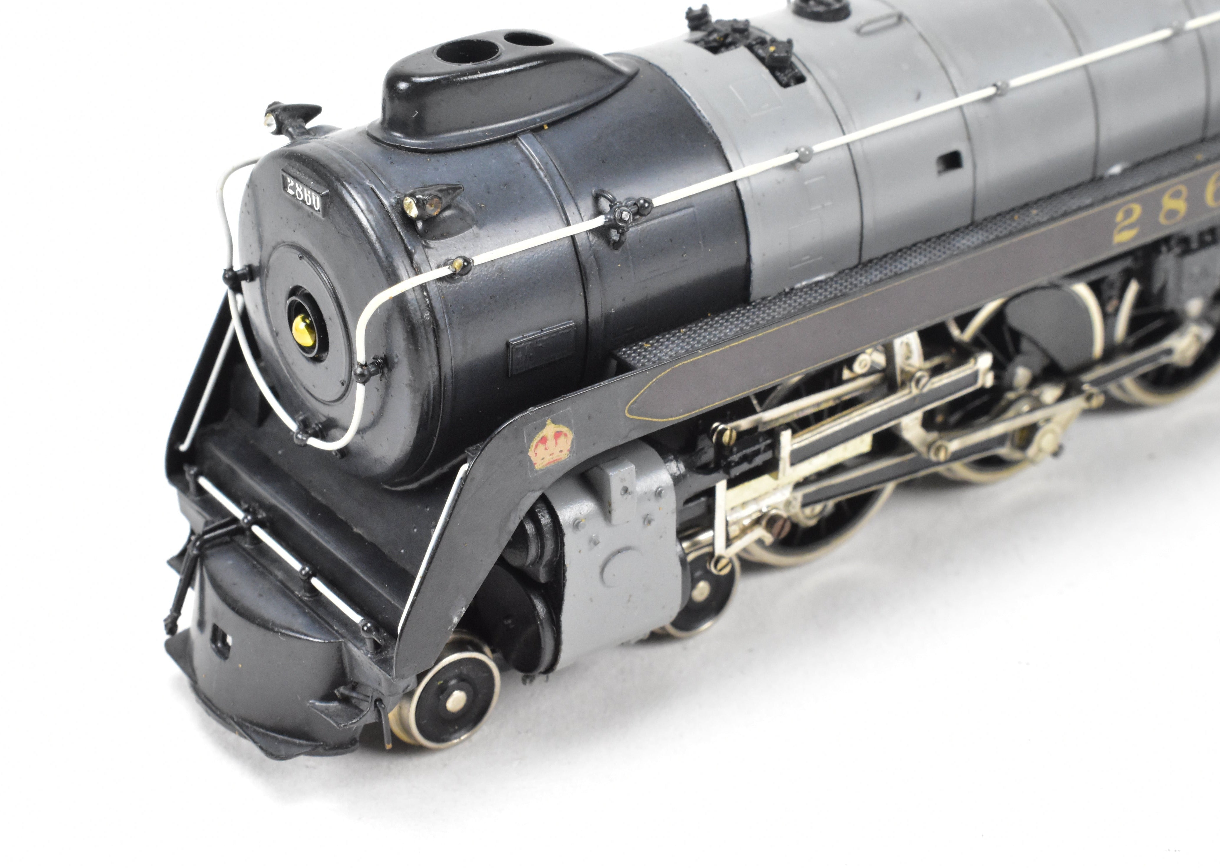 HO Scale Brass PFM - Tenshodo CPR Canadian Pacific H-1e #2860 Royal Hudson Factory Painted Model