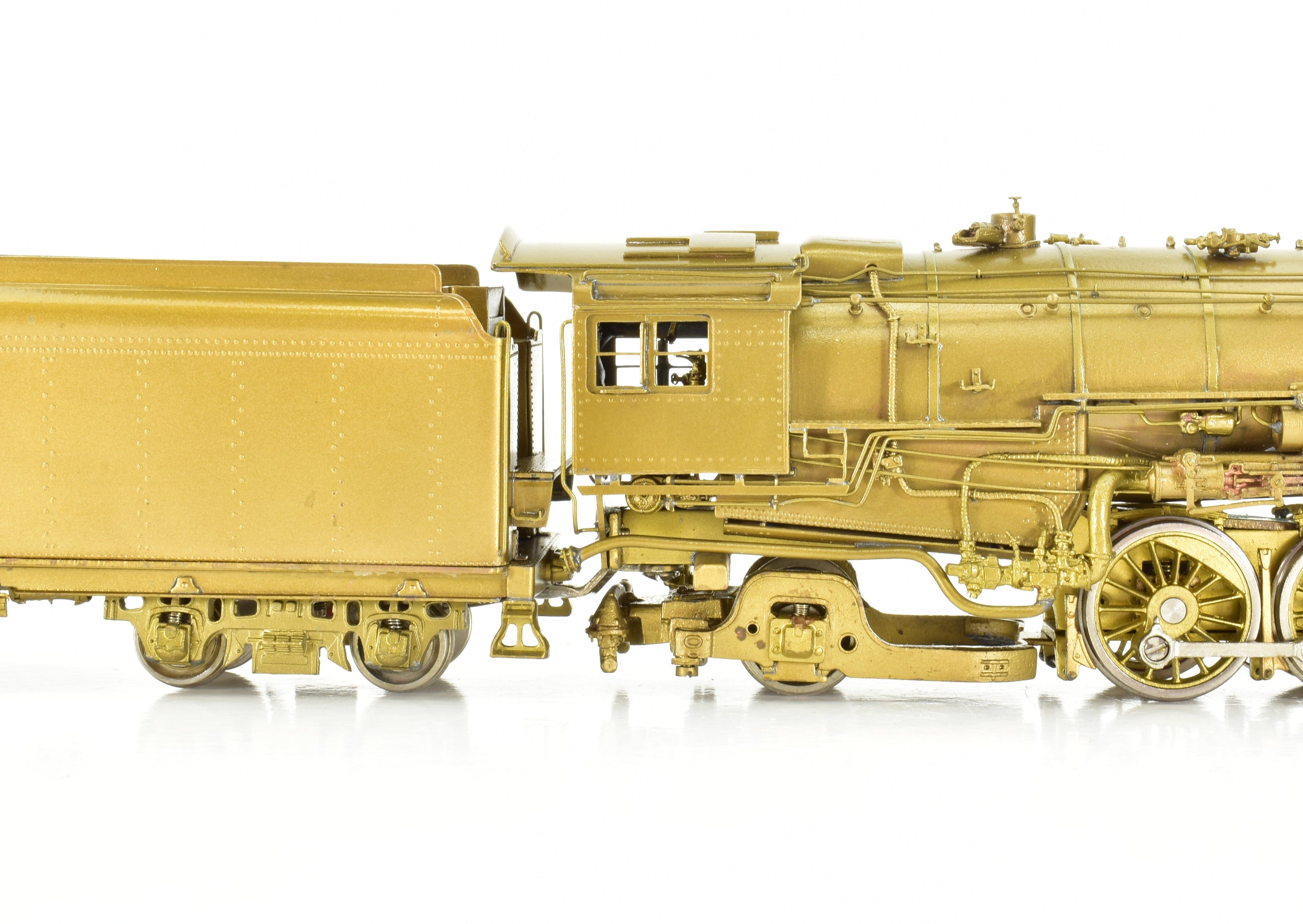 HO Scale Brass Model Train - New York Ontario & Western Class Y - 2 4 - 8 - 2 Custom - Built by KSM for NJ Custom Brass