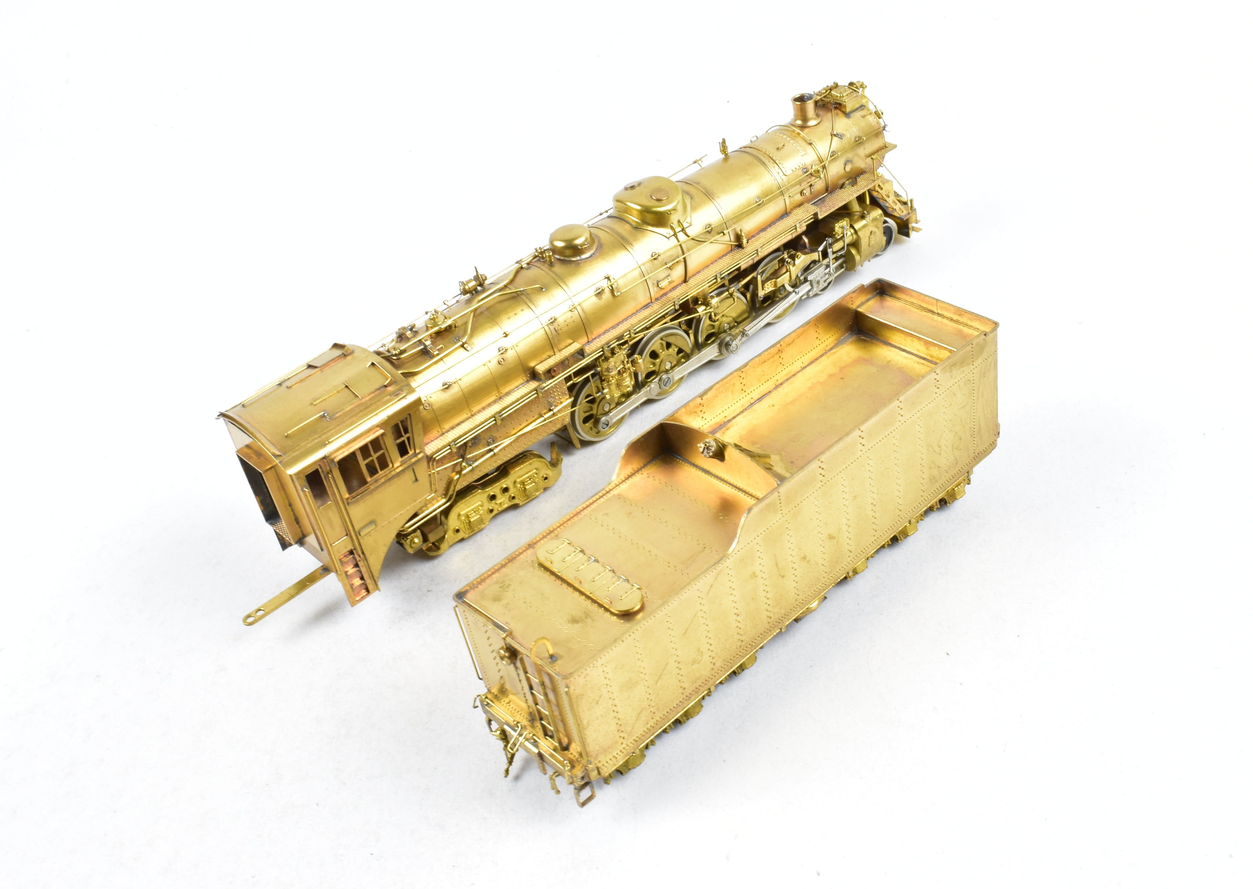 HO Scale Brass Pacific Fast Mail (PFM) Model Train - Toby CB&Q Burlington Route 4-8-4 Class O-5 Crown Model from 1969 Run