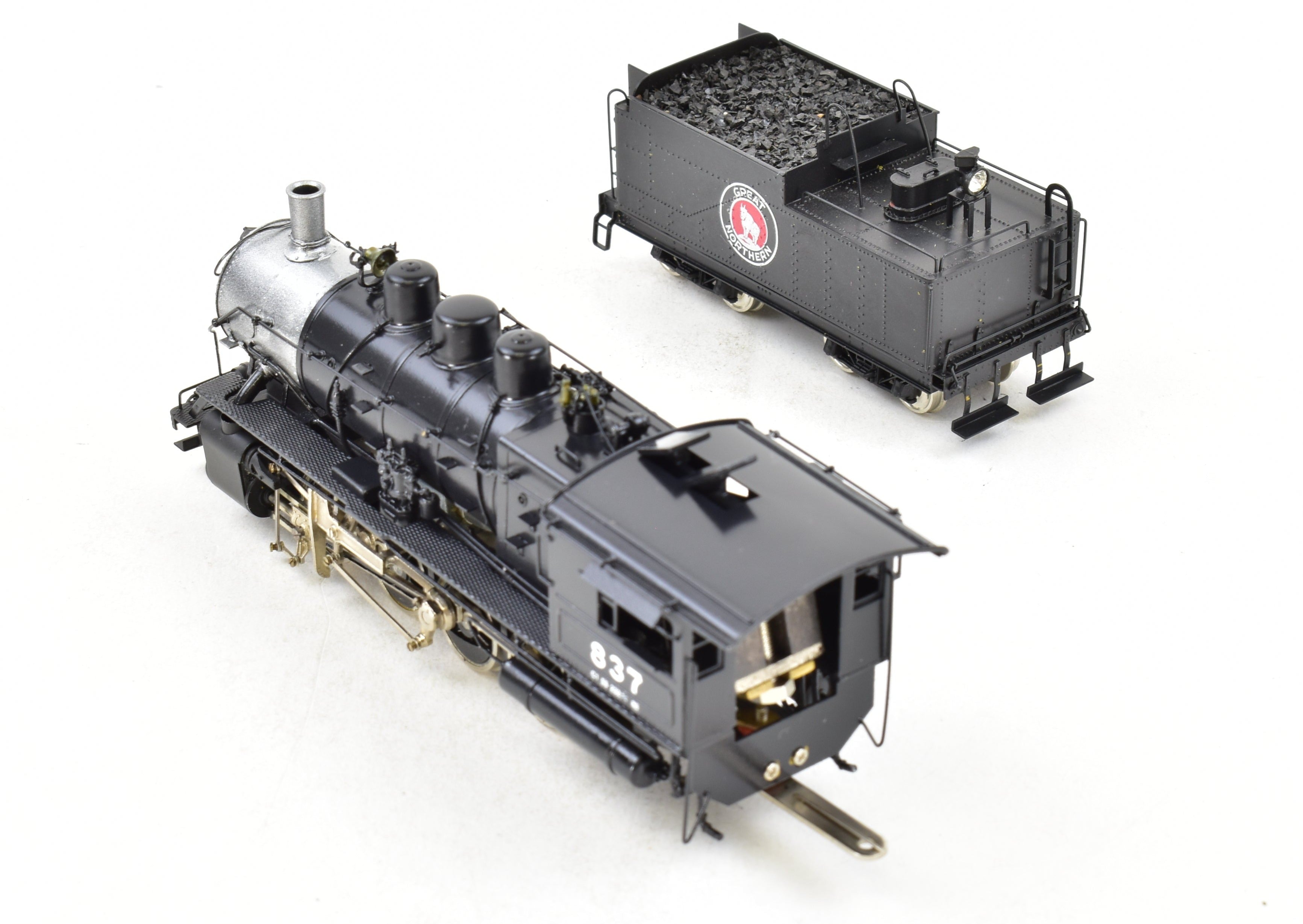1971 Custom Painted HO Brass PFM Tenshodo Great Northern 0-8-0 Class C-1 Model