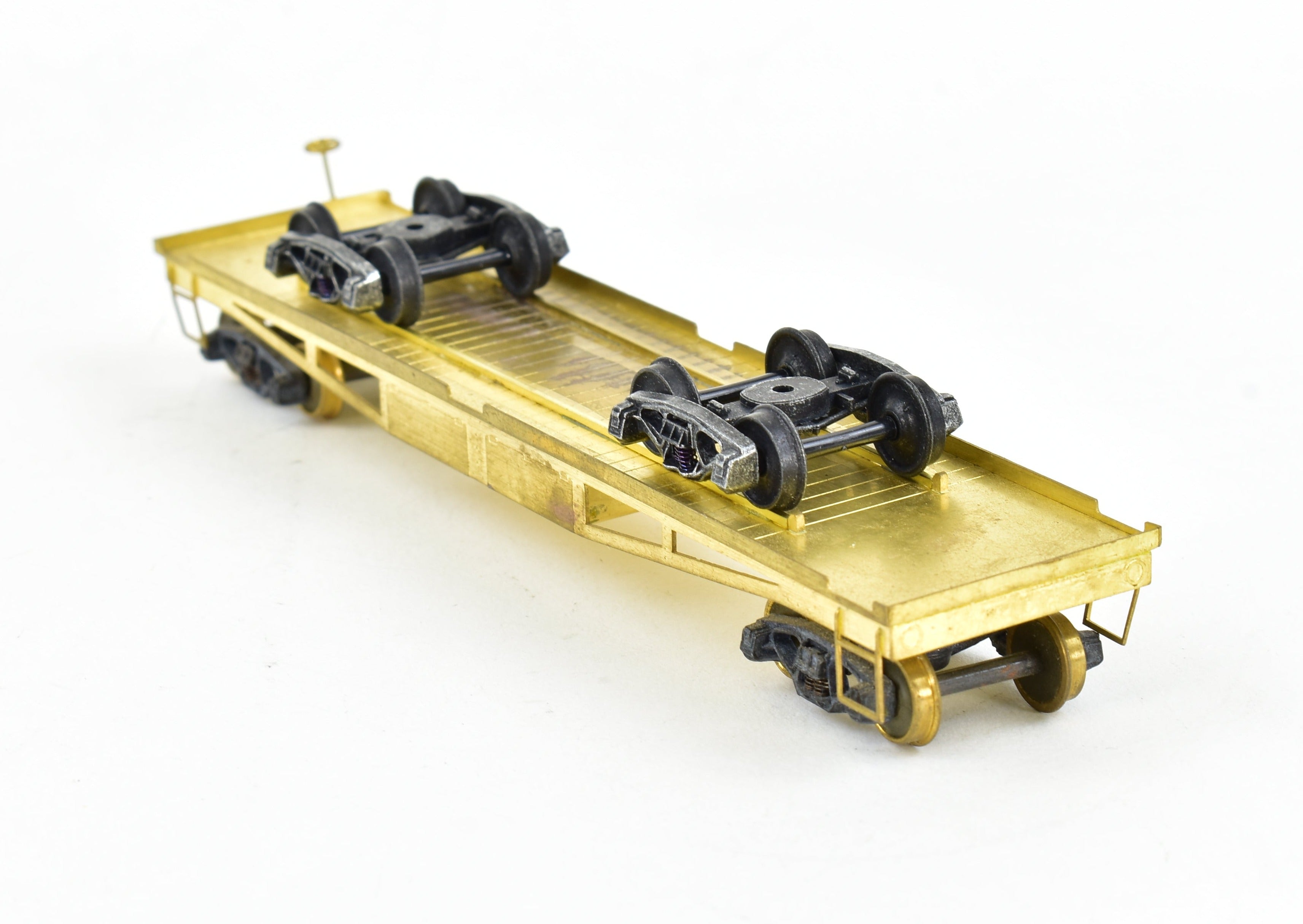 High - Quality HO Scale Brass Lambert Model Various Roads Truck, Car, and Flat Car for Model Railroading