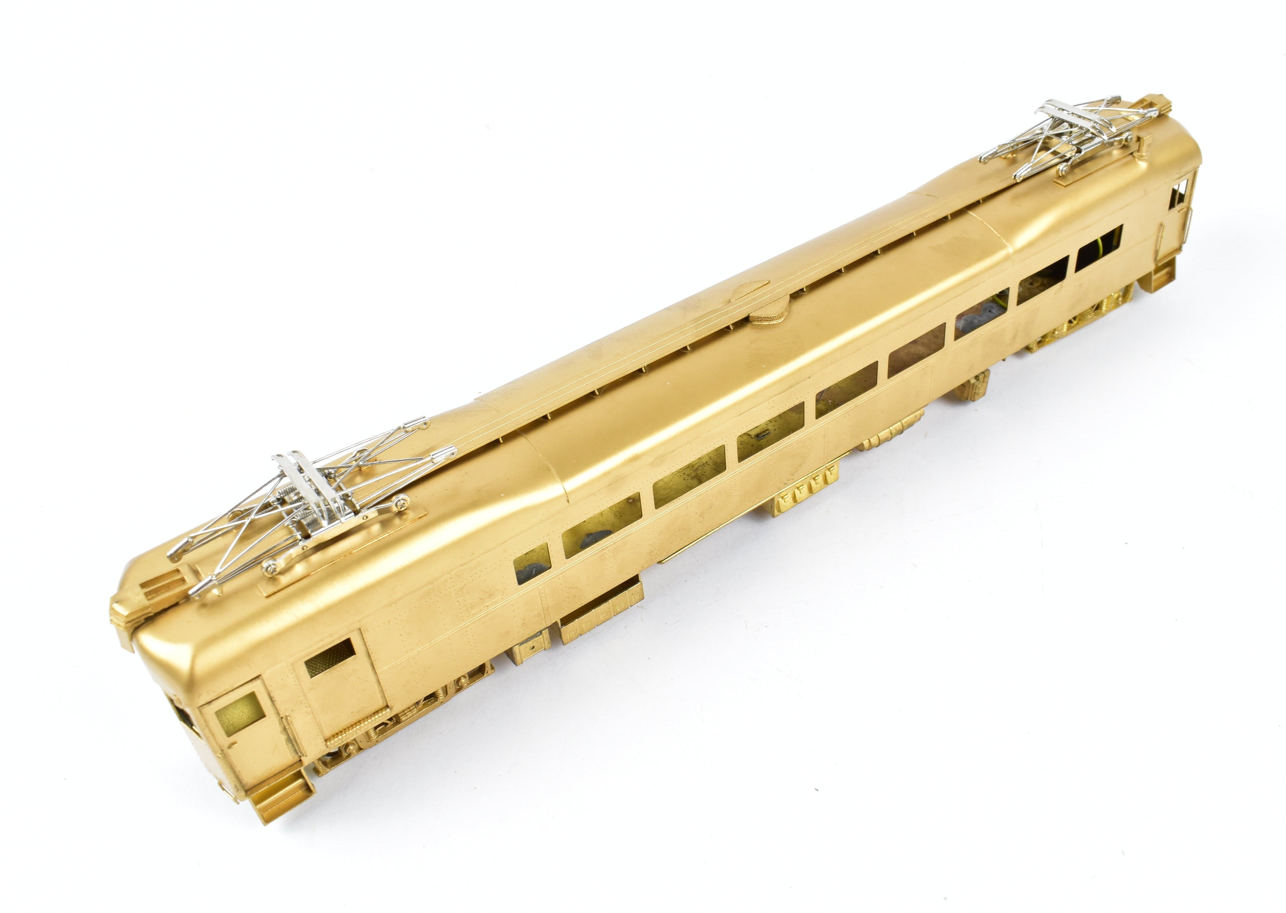 HO Scale Brass NPP Nickel - Plated South Shore Line #100 Combine Model