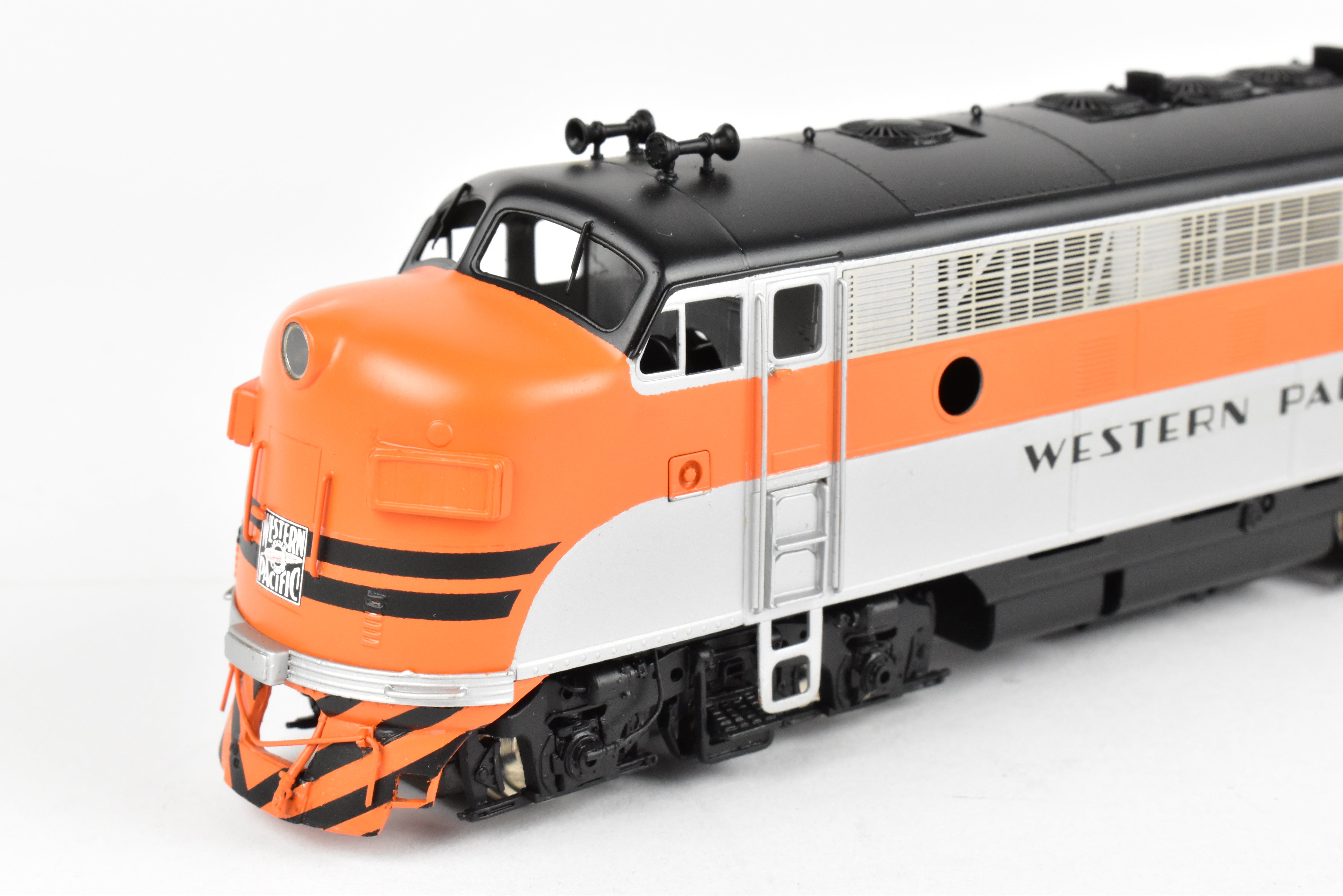HO Brass Oriental Limited WP Western Pacific EMD F7 A/B/B/A Set, 1500 HP Each, Factory Painted Freight
