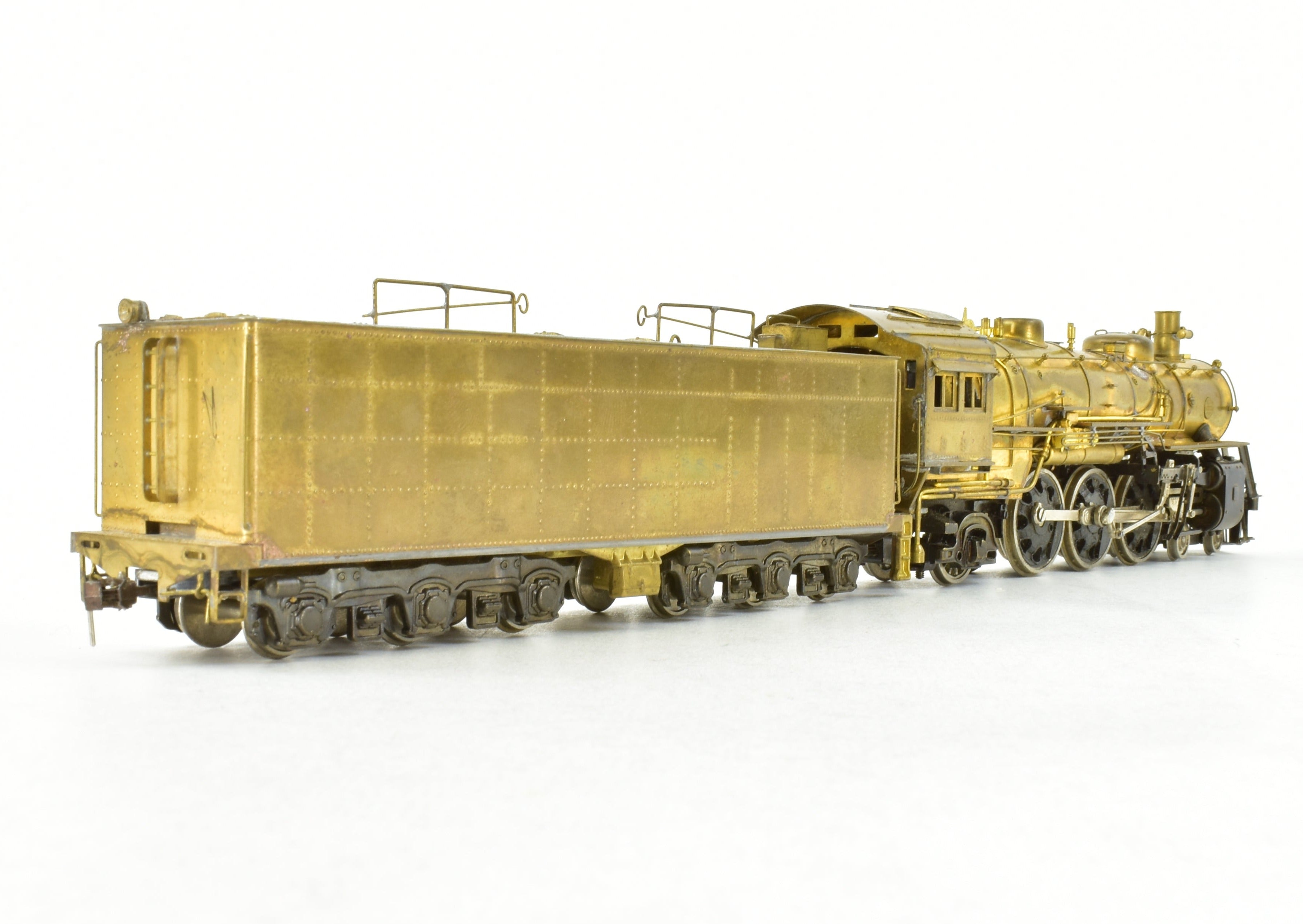 HO Scale Brass Max Gray ATSF - Santa Fe 4-6-2 Heavy Pacific Model Train