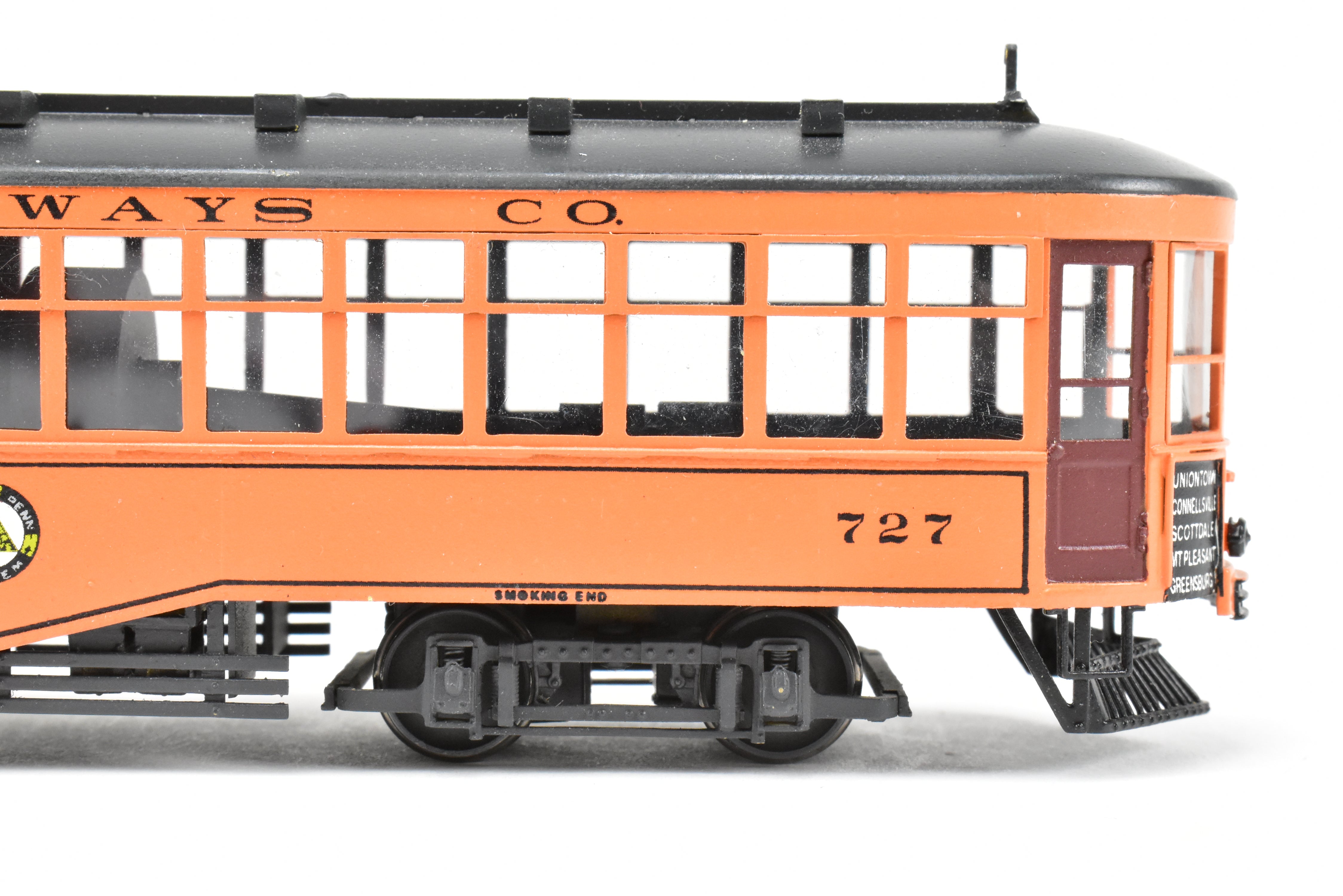 1997 HO Brass MTS Imports West Penn Railways 700 Series As-Built FP #727 Model