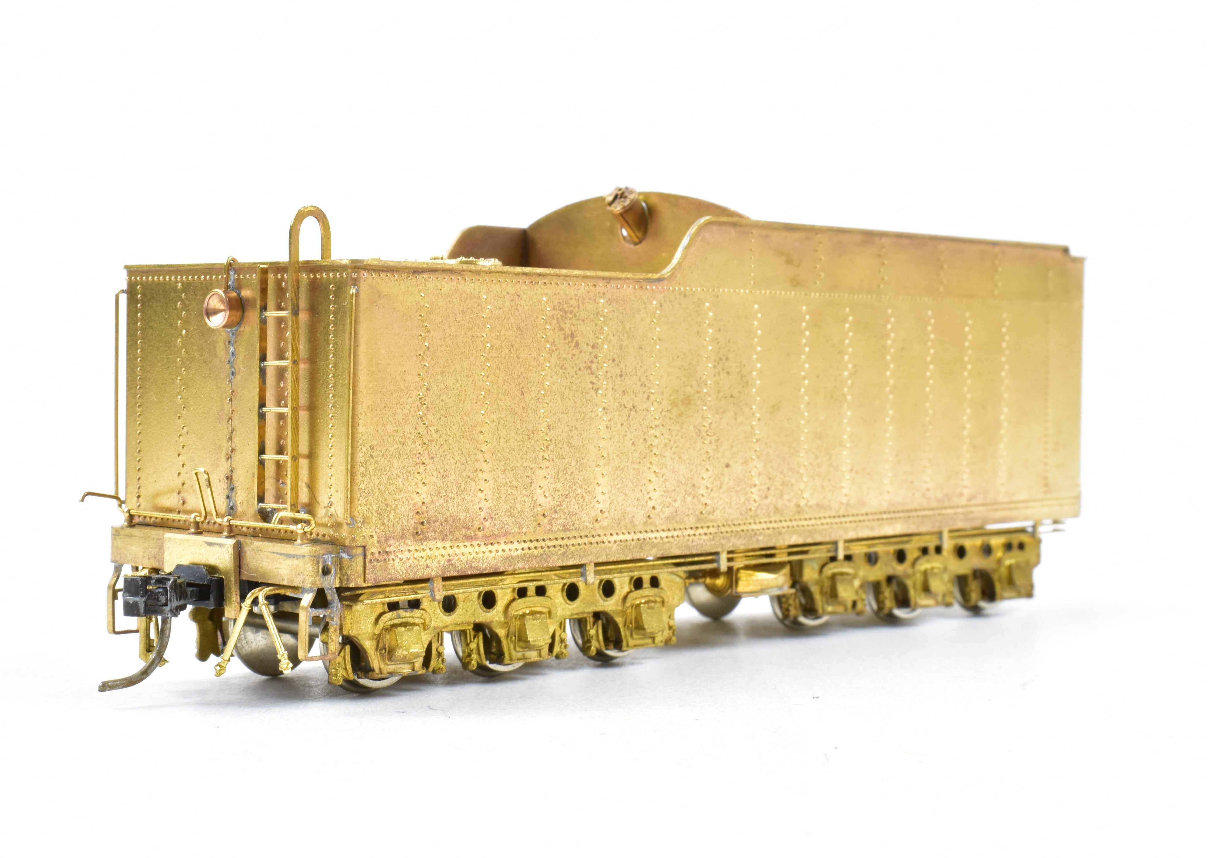 High - Quality HO Scale Brass Pacific Fast Mail (PFM) Model Train - Toby CB&Q - Burlington Route 4 - 8 - 4 Class O - 5, 1963 Run Crown Edition