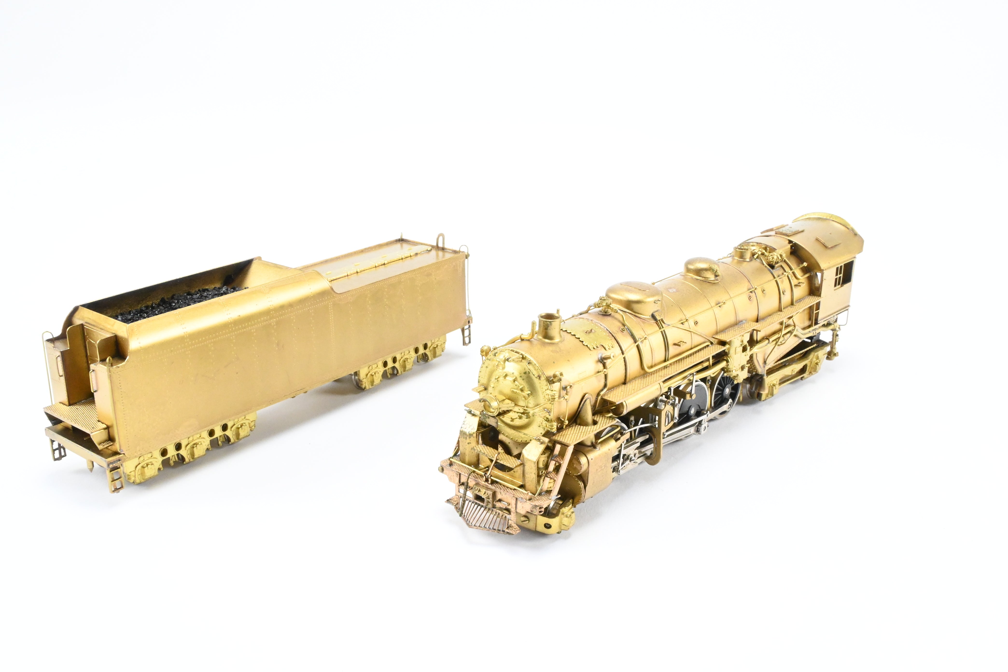 1966 HO Brass PFM - Fujiyama Erie Railroad 2-8-4 Class S-4 Model with Minor Wear