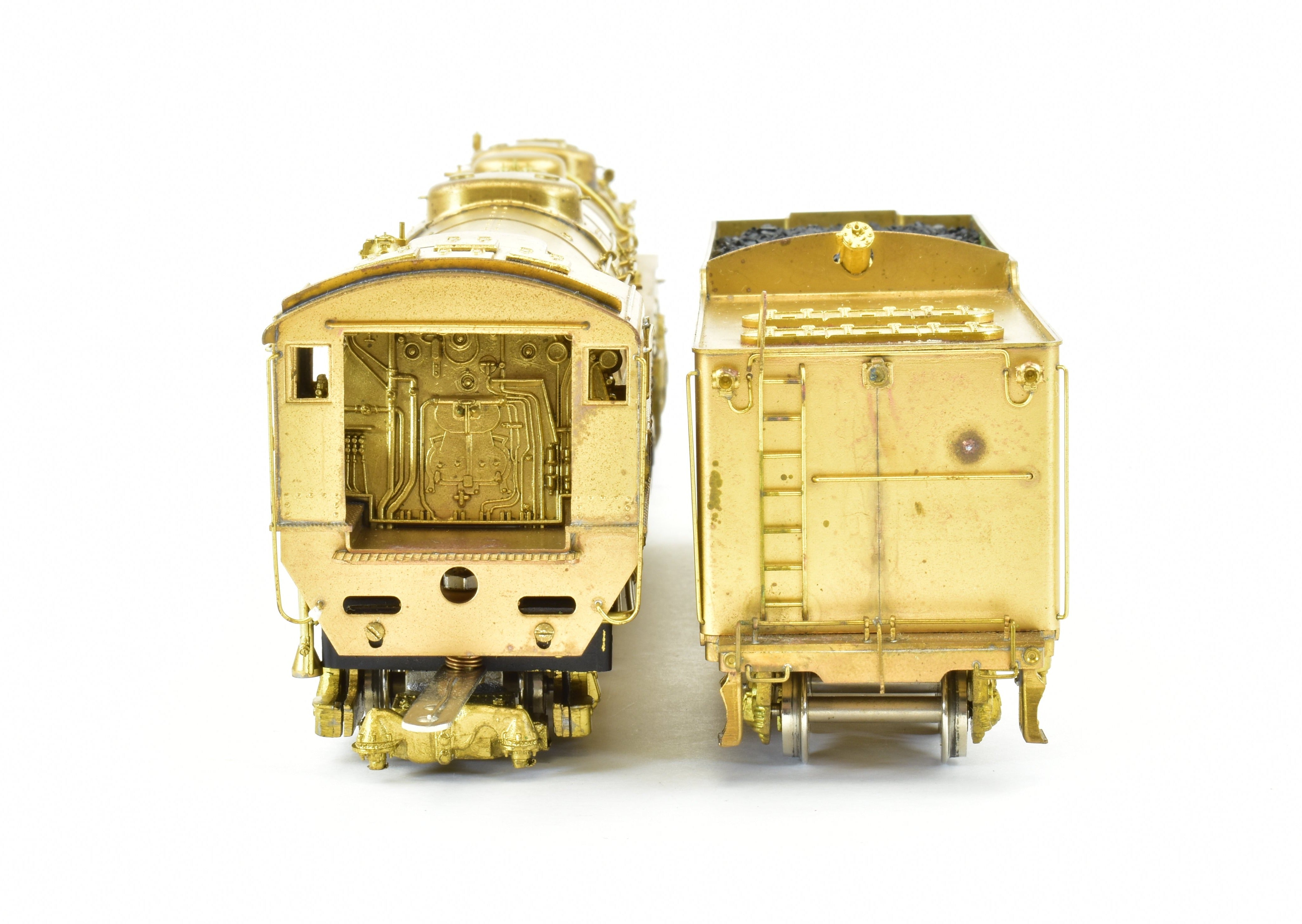 HO Scale Brass Model Train - PFM Fujiyama Northern Pacific Class Z - 5 2 - 8 - 8 - 4 Locomotive from 1969 Run with Crown Design
