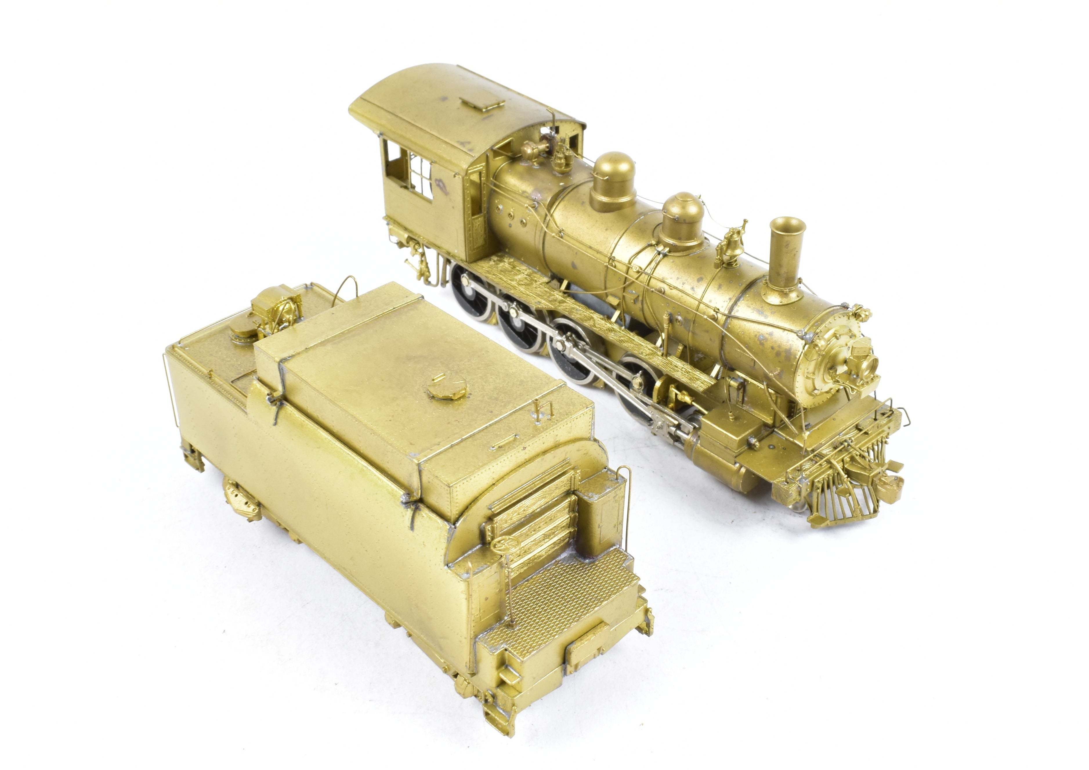 HO Scale Brass Pacific Fast Mail Model - Samhongsa GN Great Northern G - 3 Class 4 - 8 - 0 Steam Locomotive
