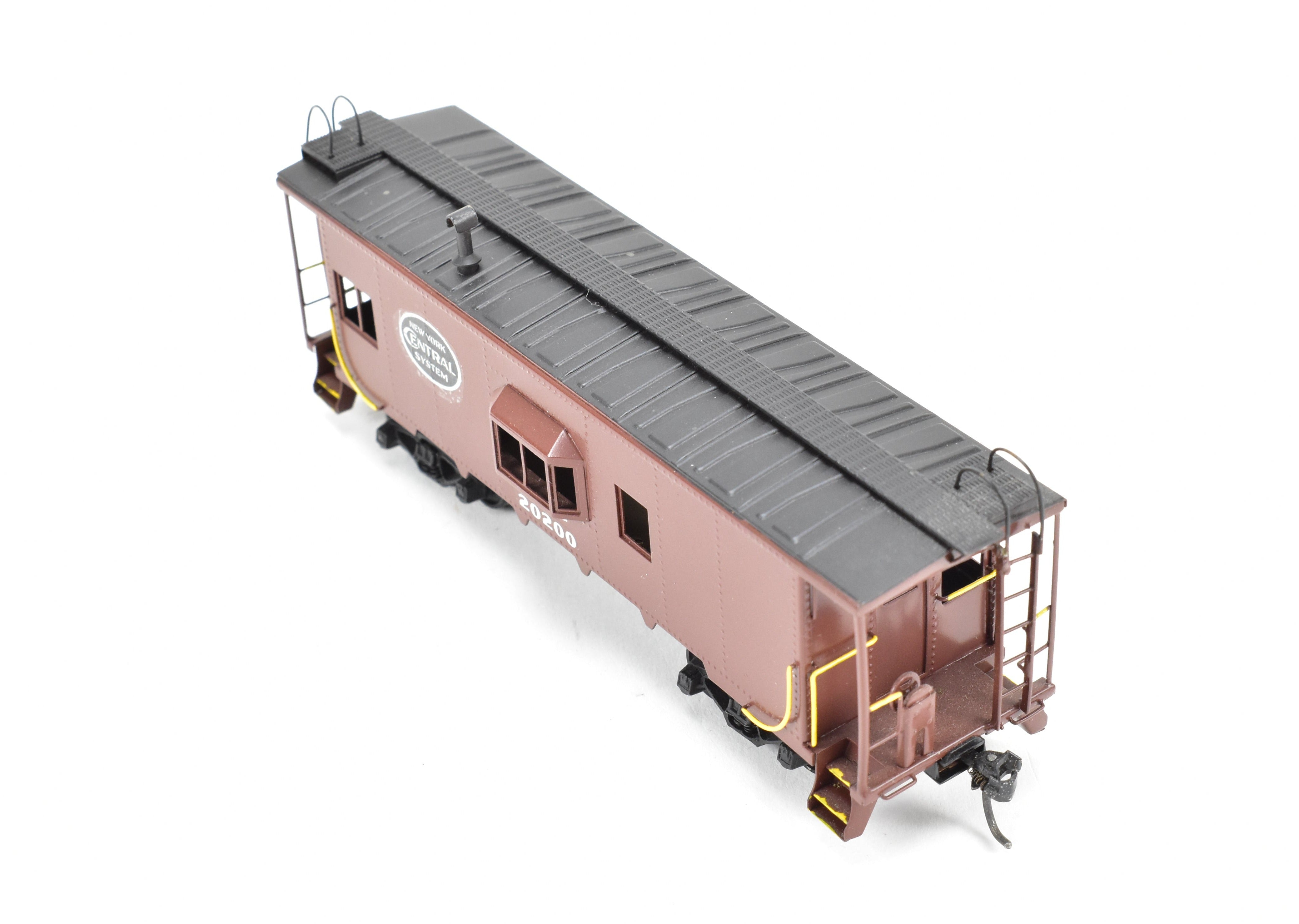 HO Scale Brass Model Train - Lambert NYC New York Central N7 All - Steel Bay Window Caboose CP by Despatch Shops
