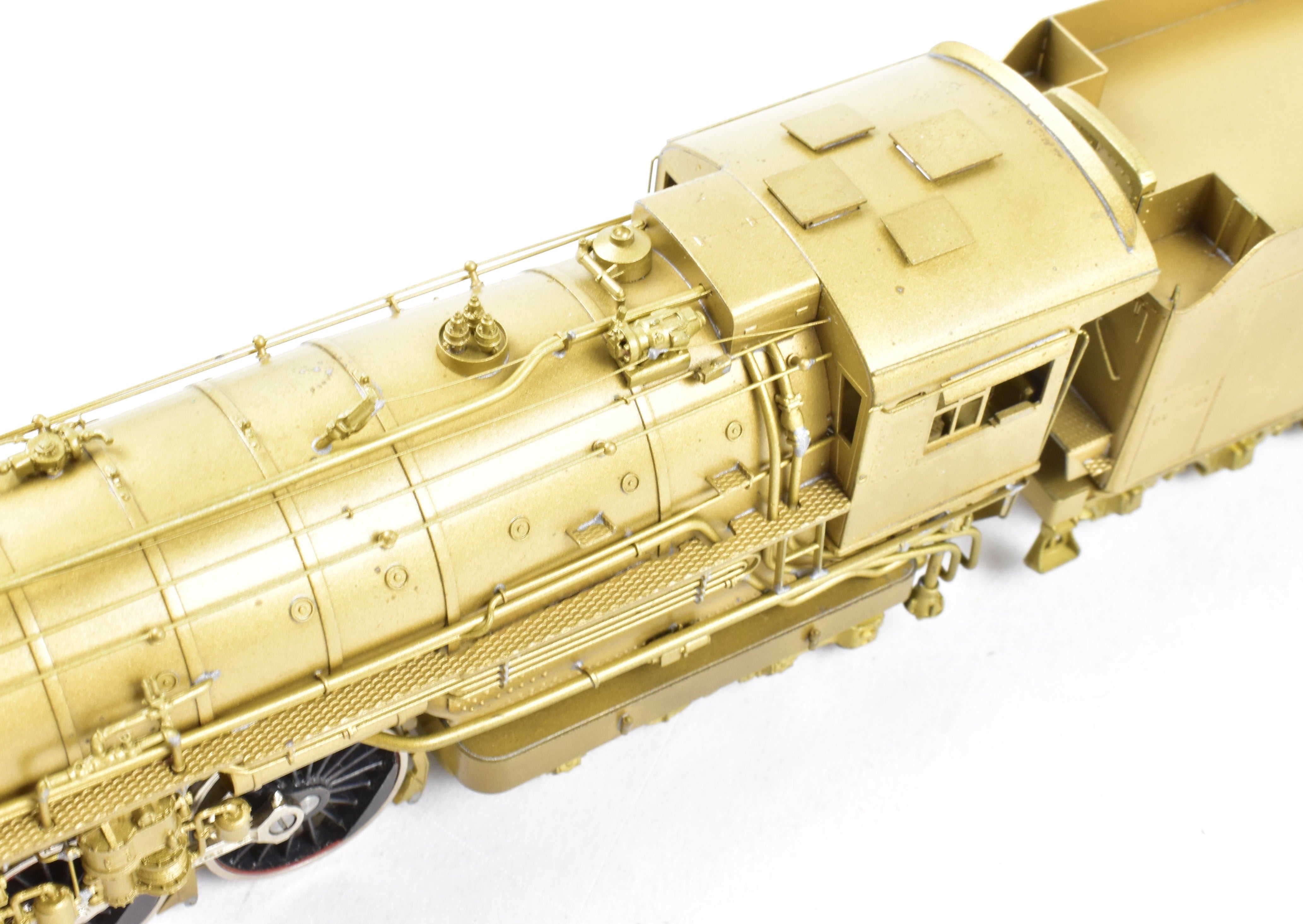 HO Scale Brass Model Train - Northern Pacific Class A 4-8-4 Royale Series, Custom-Built by NJ Custom Brass