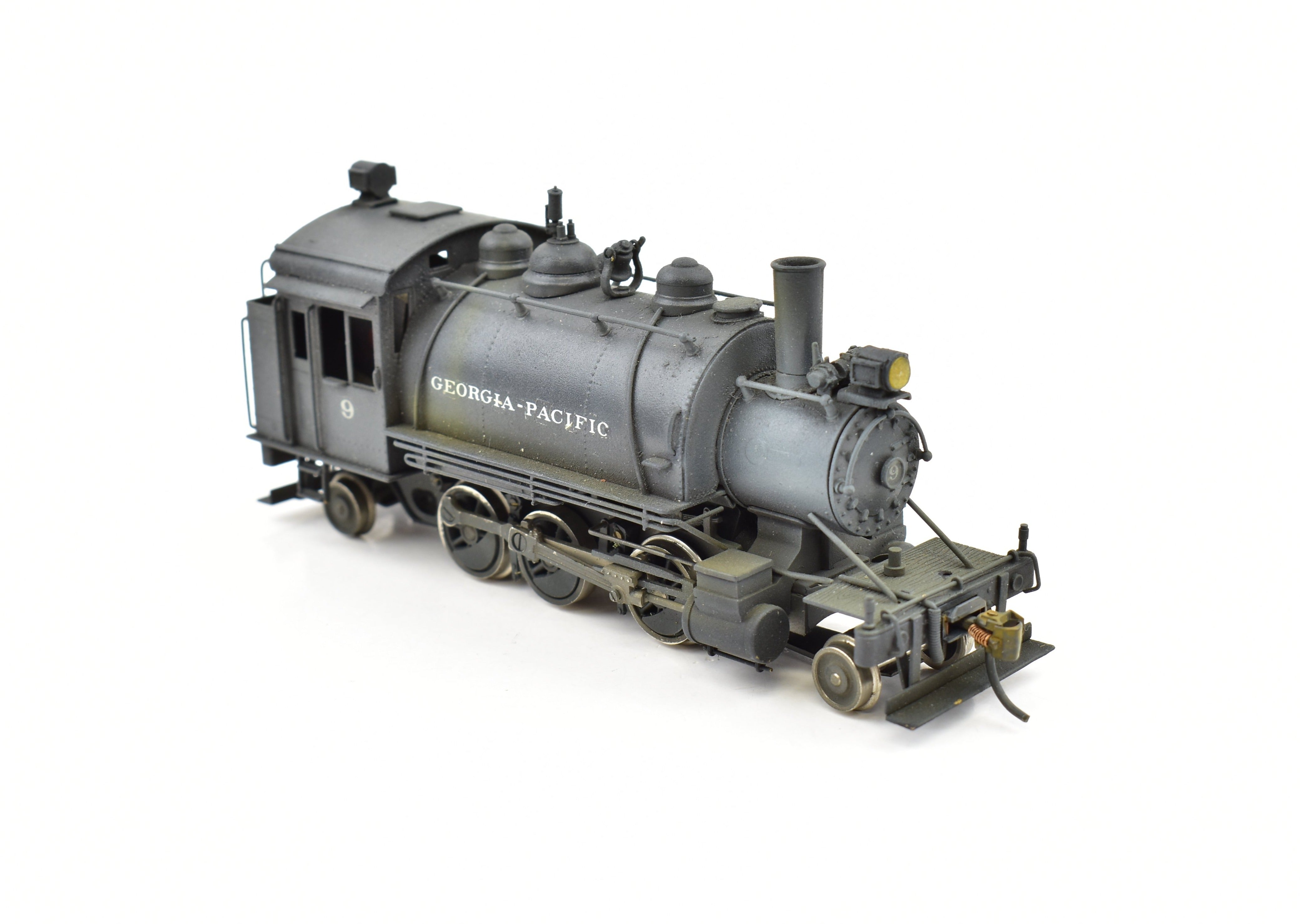 HO Scale Brass Model Train - Northwest Short Line Georgia Pacific #9 Baldwin Side Tank 2-6-2T Logger CP Replica