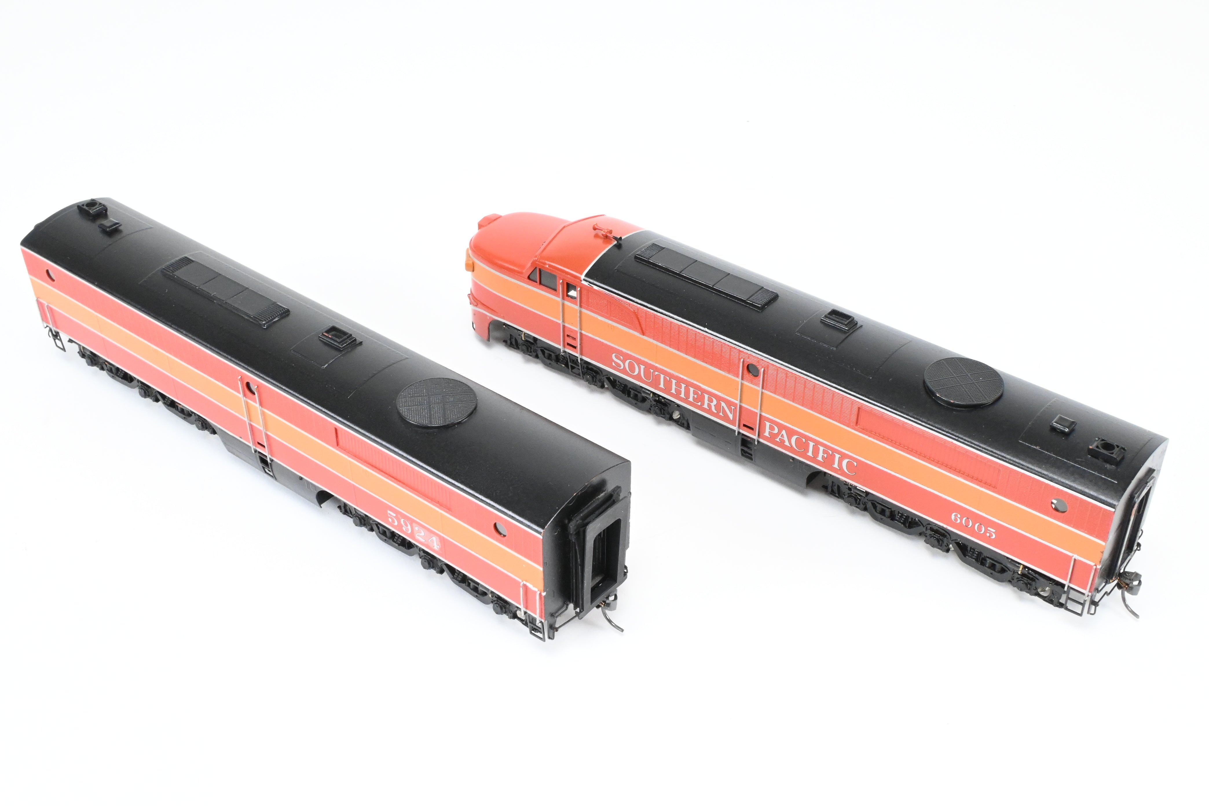 HO Brass Southern Pacific Alco PA-1/PB-1 Set 6005/5924 with Upgraded Ajin Drives & DCC/Sound